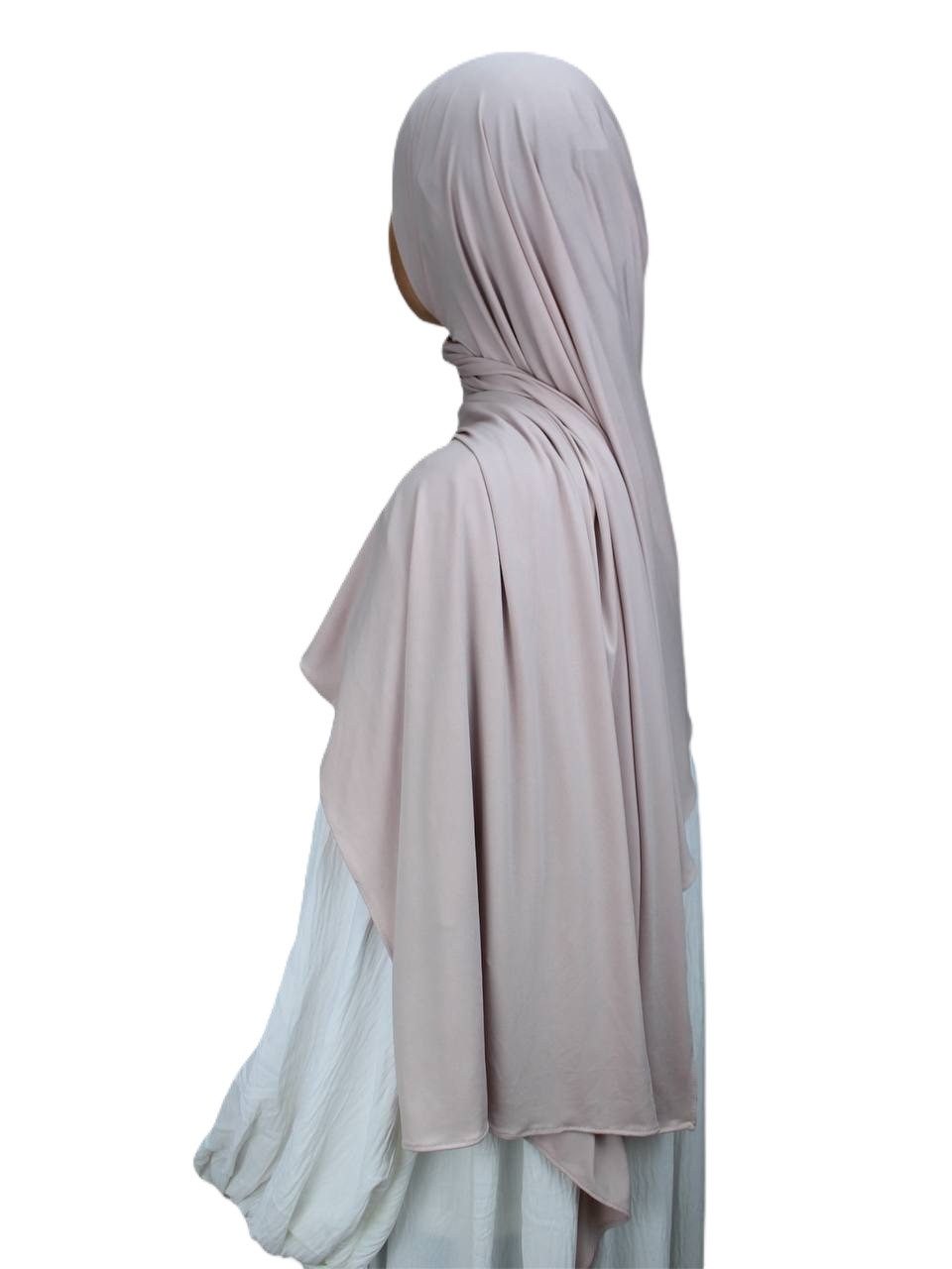 Aymasal Hijab Premium Liquid Hijab Scarf Kopftuch Khimar glänzend elegant Hochzeit Edler, glänzender Stoff für einen eleganten Look