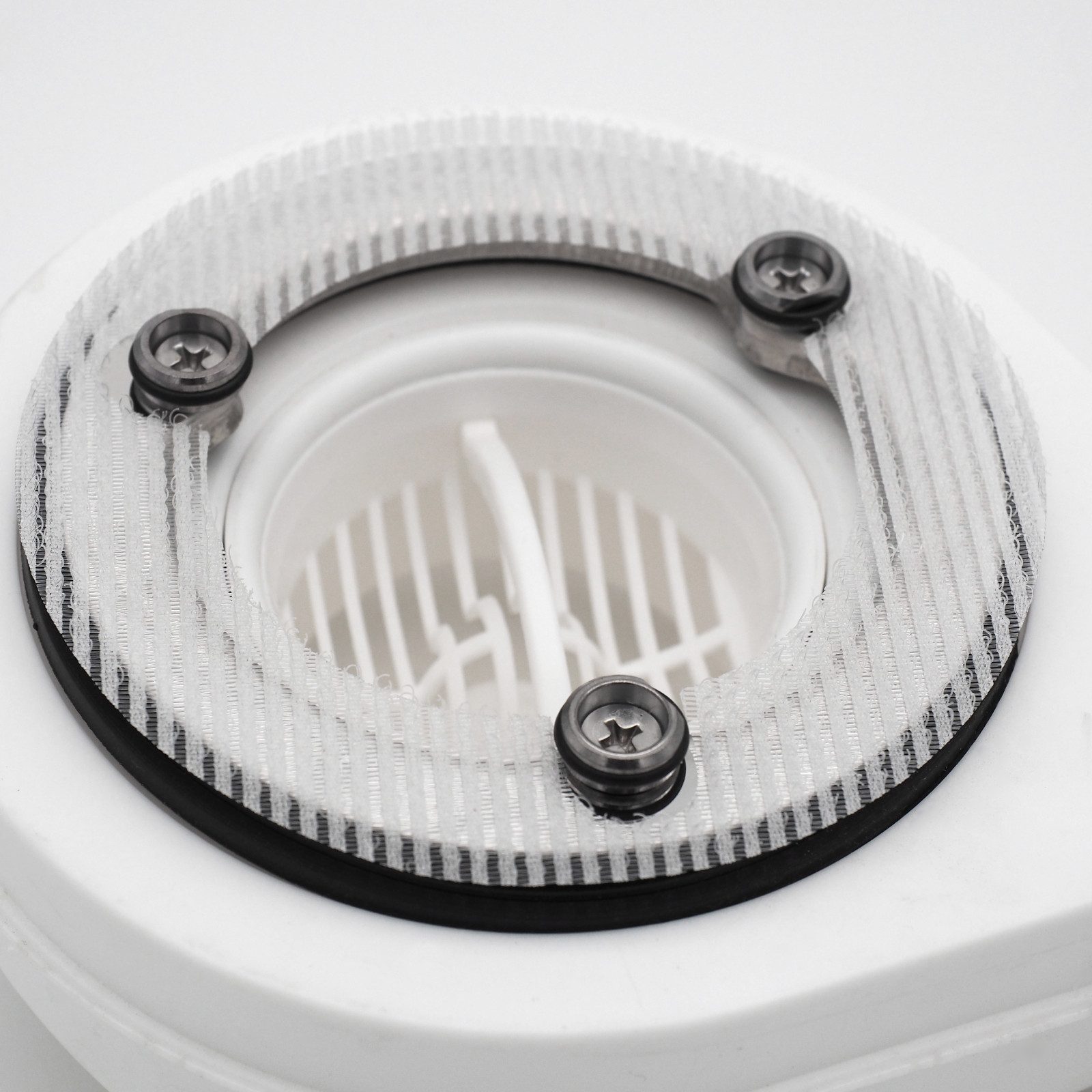 WITEN&NOCK Duschablauf Haarfänger Haarsieb für Duschabläufe Ablaufgarnituren &90mm Haarfilter, 50-tlg. – Bild 4 von 5