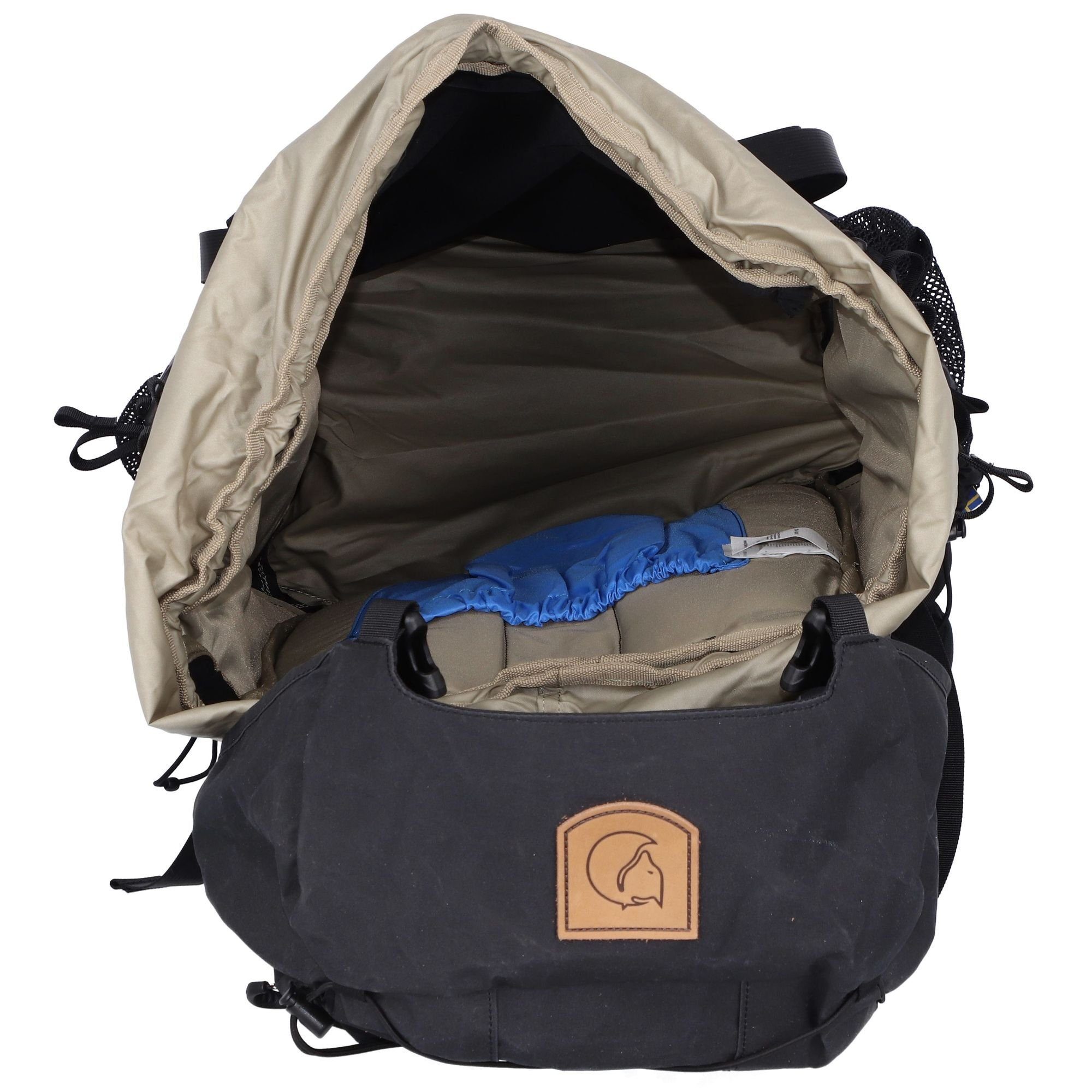 black Kajka, Polyester Fjällräven Sportrucksack