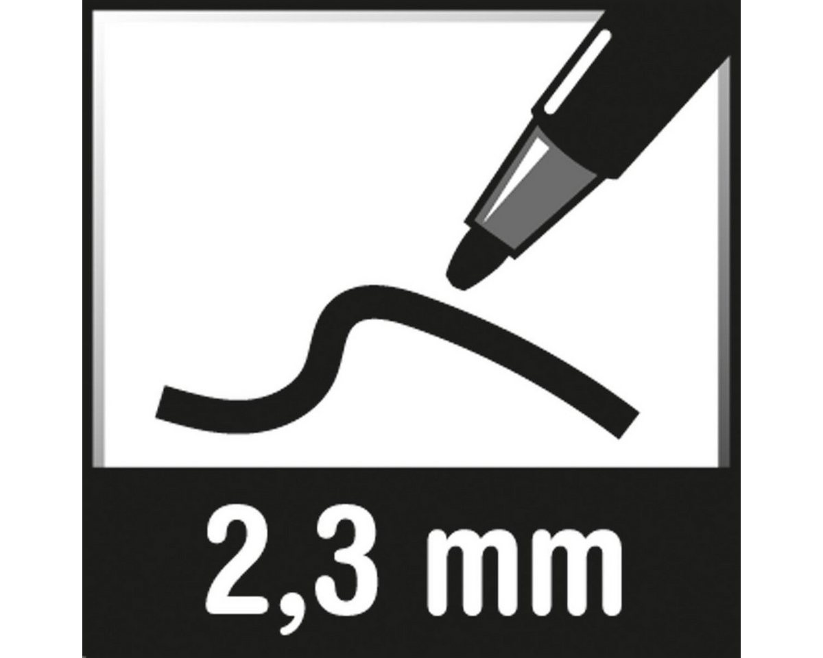 Thumbnail - PILOT Whiteboard Marker PILOT V-Board Master Greenpack Whiteboard-Marker-Set schwarz 20 - 50 m