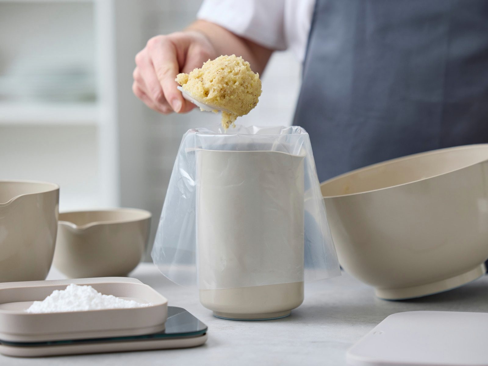 ROSTI Schüssel Margrethe Schüssel humus 3l, Kunststoff, (Schüsseln & Schalen)