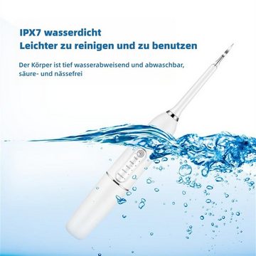 ELEKIN Elektrische Zahnbürste Smart Zahnbürsten Neuer Zahnsteinentferner Kits Mundpflege Ultraschall, Aufsteckbürsten: 4 St.