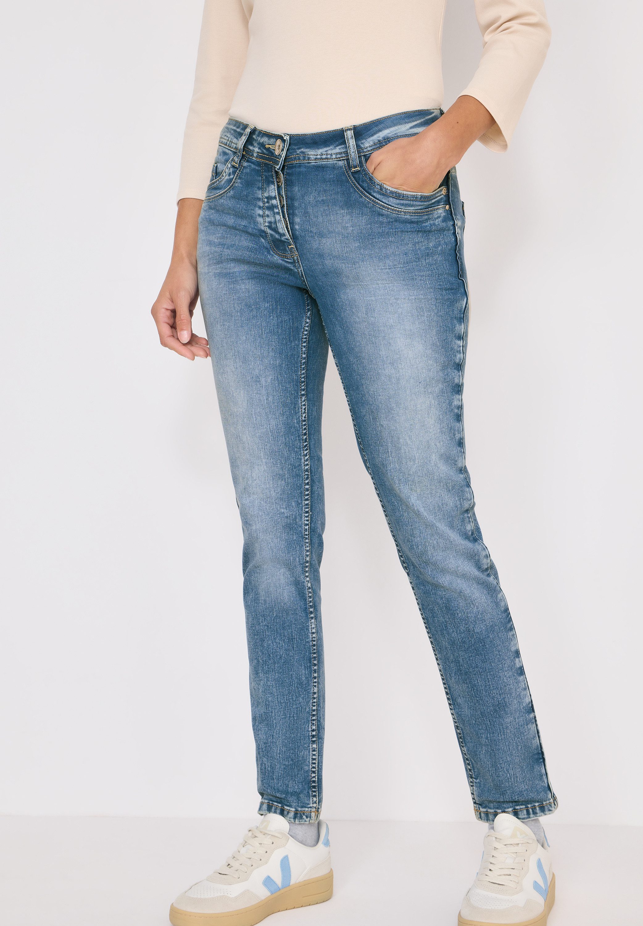 CECIL Slim-fit-Jeans Style Charlize im Five-Pocket günstig online kaufen