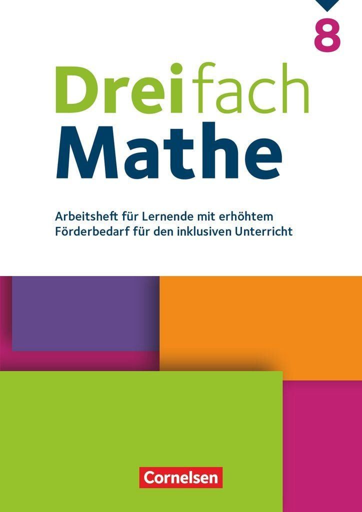 Schulbuch Dreifach Mathe 8. Schuljahr - Zu allen Ausgaben - Arbeitsheft für Lern diverse