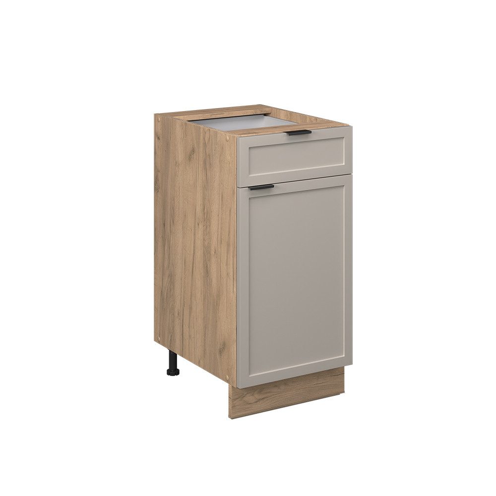 Vicco Unterschrank Fame-Line, GrauBeige/Goldkraft Eiche, 40 günstig online kaufen
