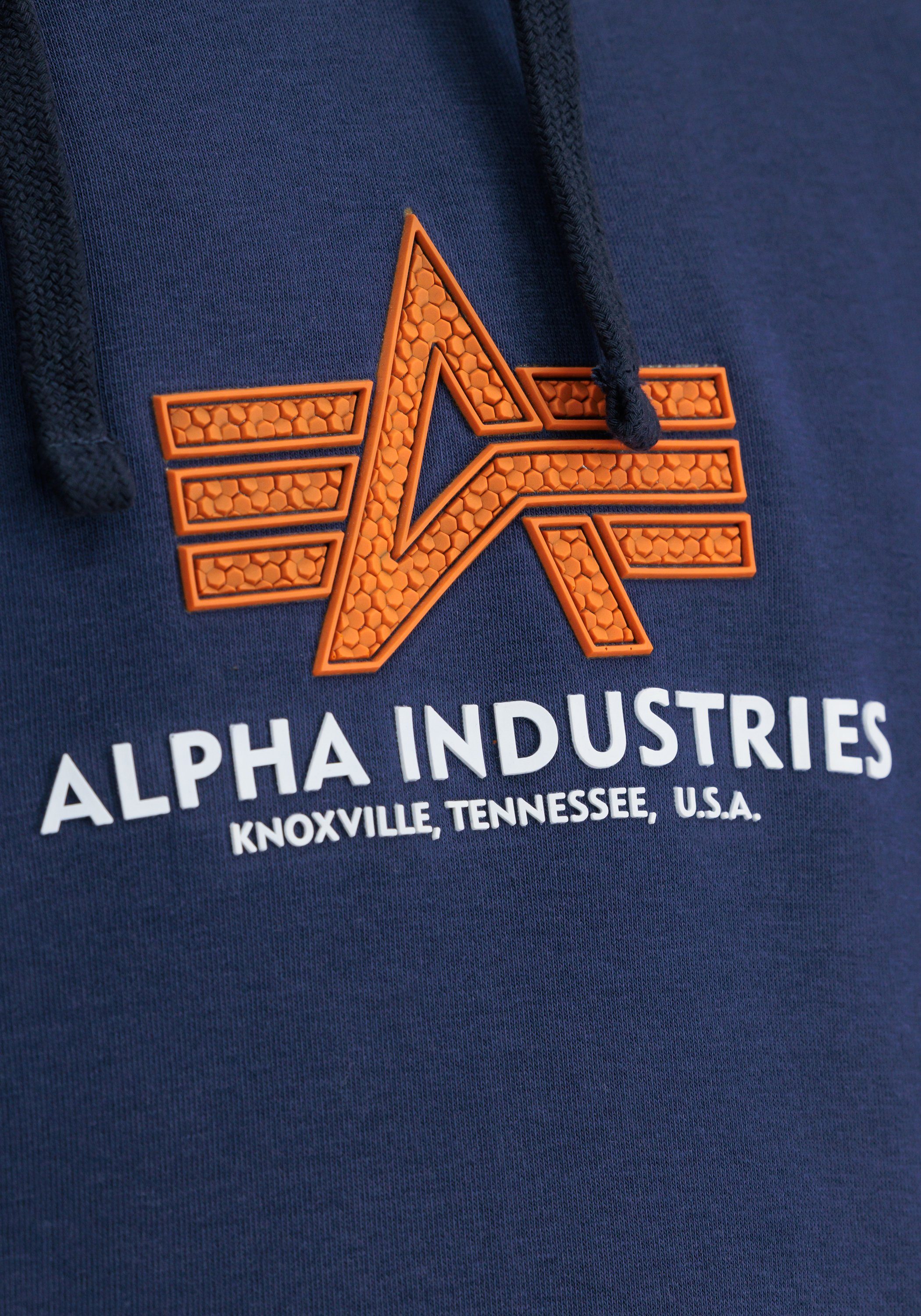 Alpha Industries Hoodie Basic Hoodie BL Rubber günstig online kaufen