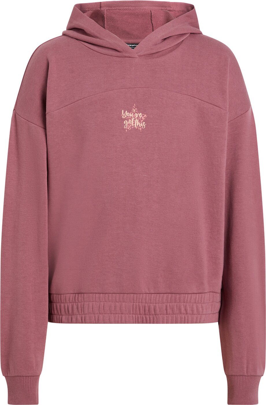 Energetics Kapuzensweatjacke Mä.-Kapuzensweat Liv IV FT G RED WINE