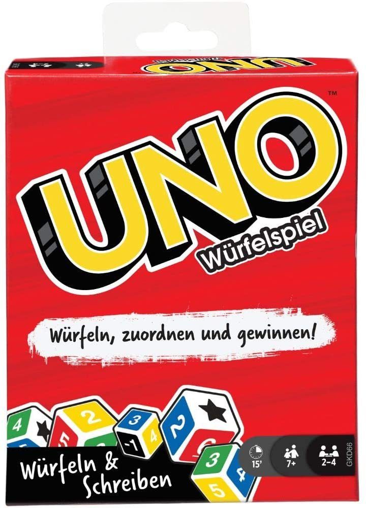 Mattel® Spiel UNO - Würfelspiel, Würfelspiel