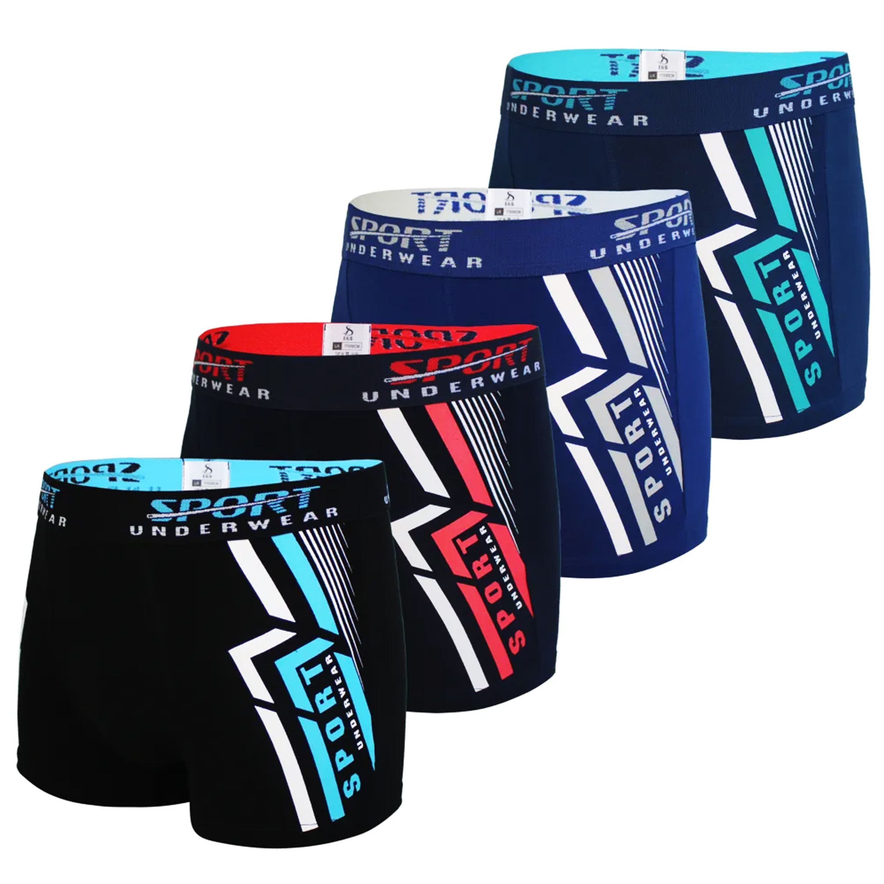 Boxershorts 4er bis 12 Pack Herren Boxershorts Baumwolle Retroshorts Boxer