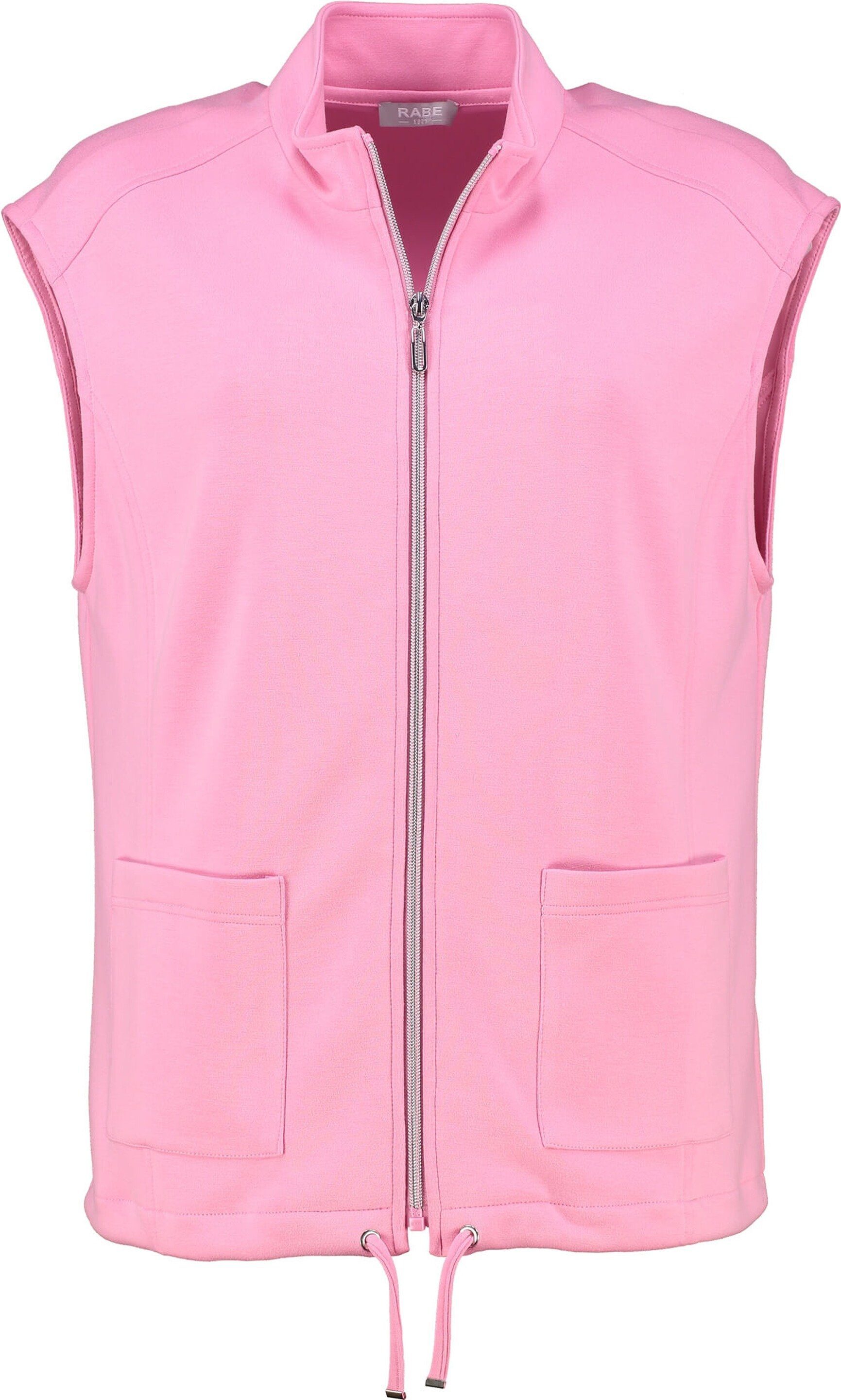 Rabe Shirtweste RABE Weste rosa in weicher Stretch-Qualität