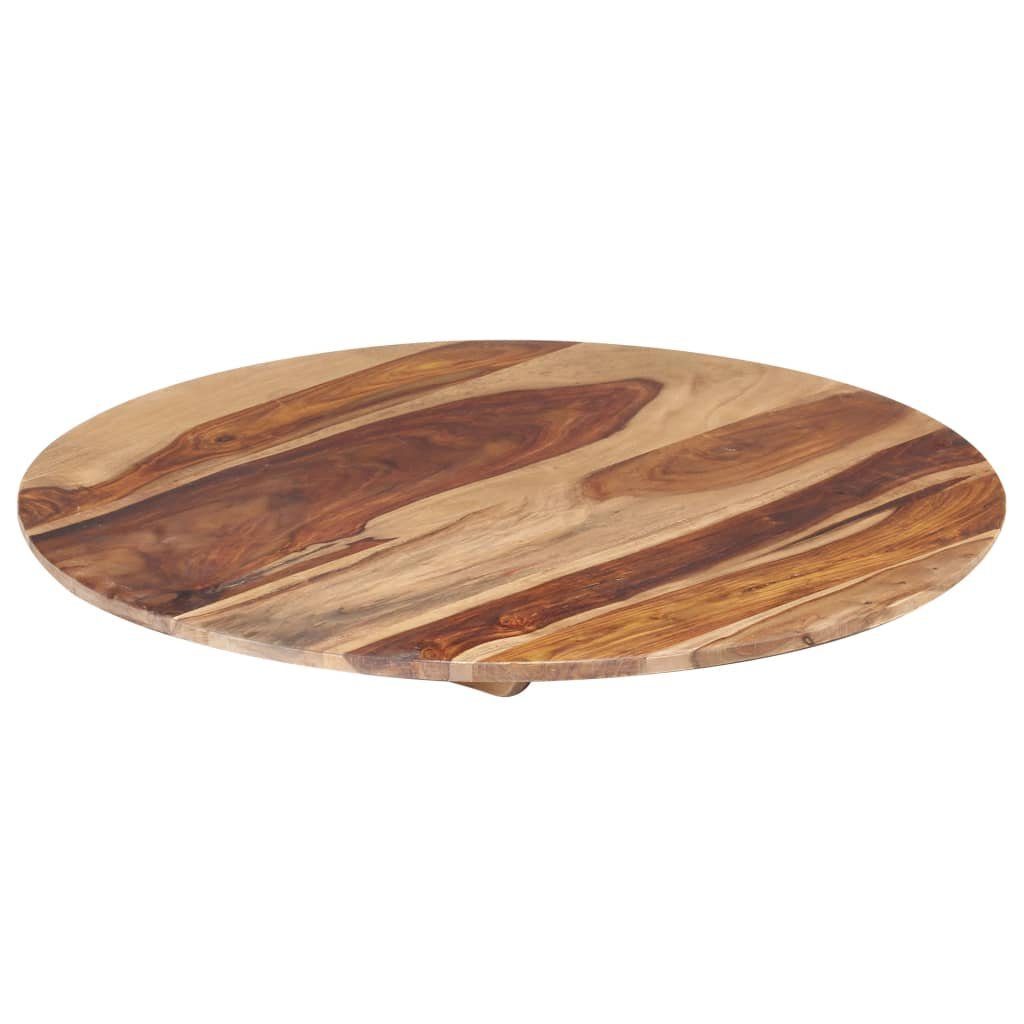furnicato Tischplatte Massivholz Rund mm St) cm (1 25-27 40 Palisander