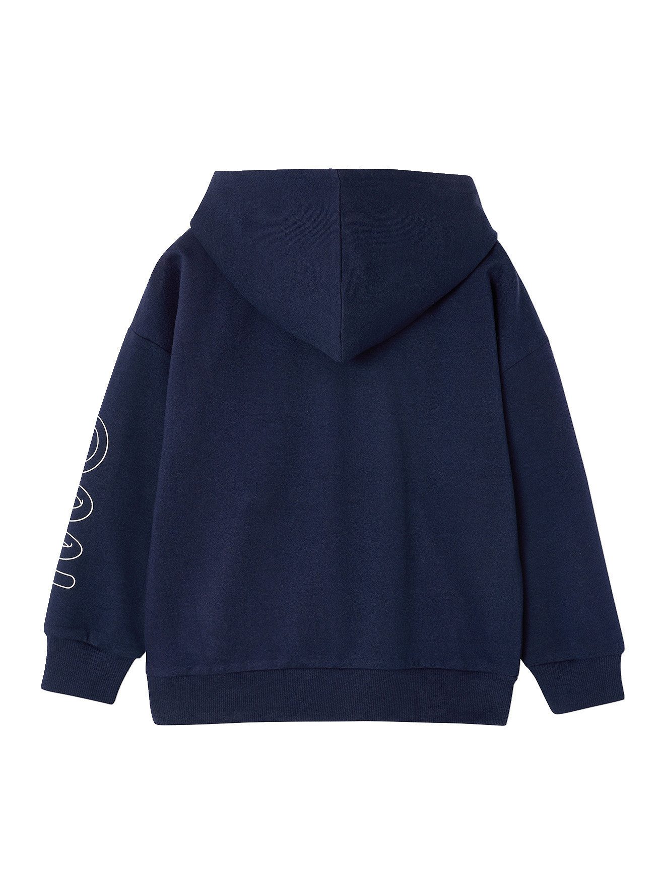 vertbaudet Fleecepullover Kapuzensweatshirt Jungen SONIC