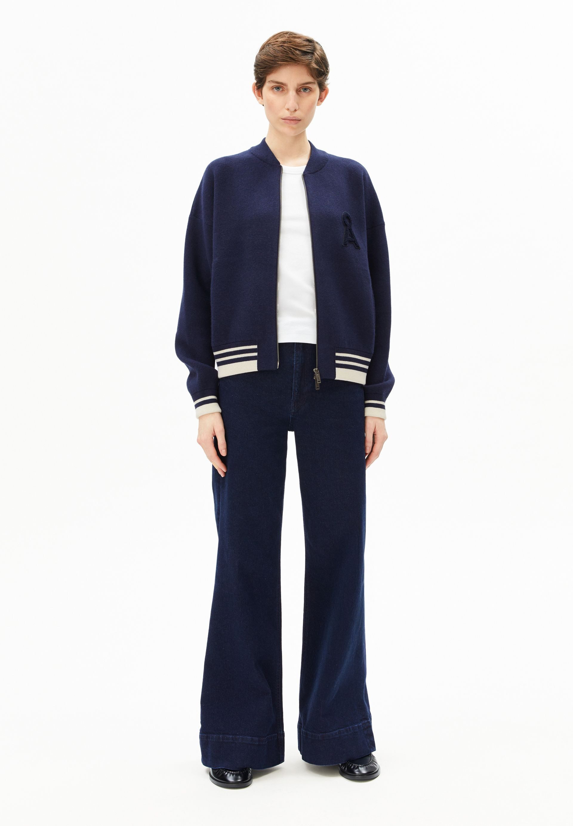 Armedangels Cardigan ICONIC Å Strickjacke aus Bio-Woll Mix (Blousonkragen, günstig online kaufen