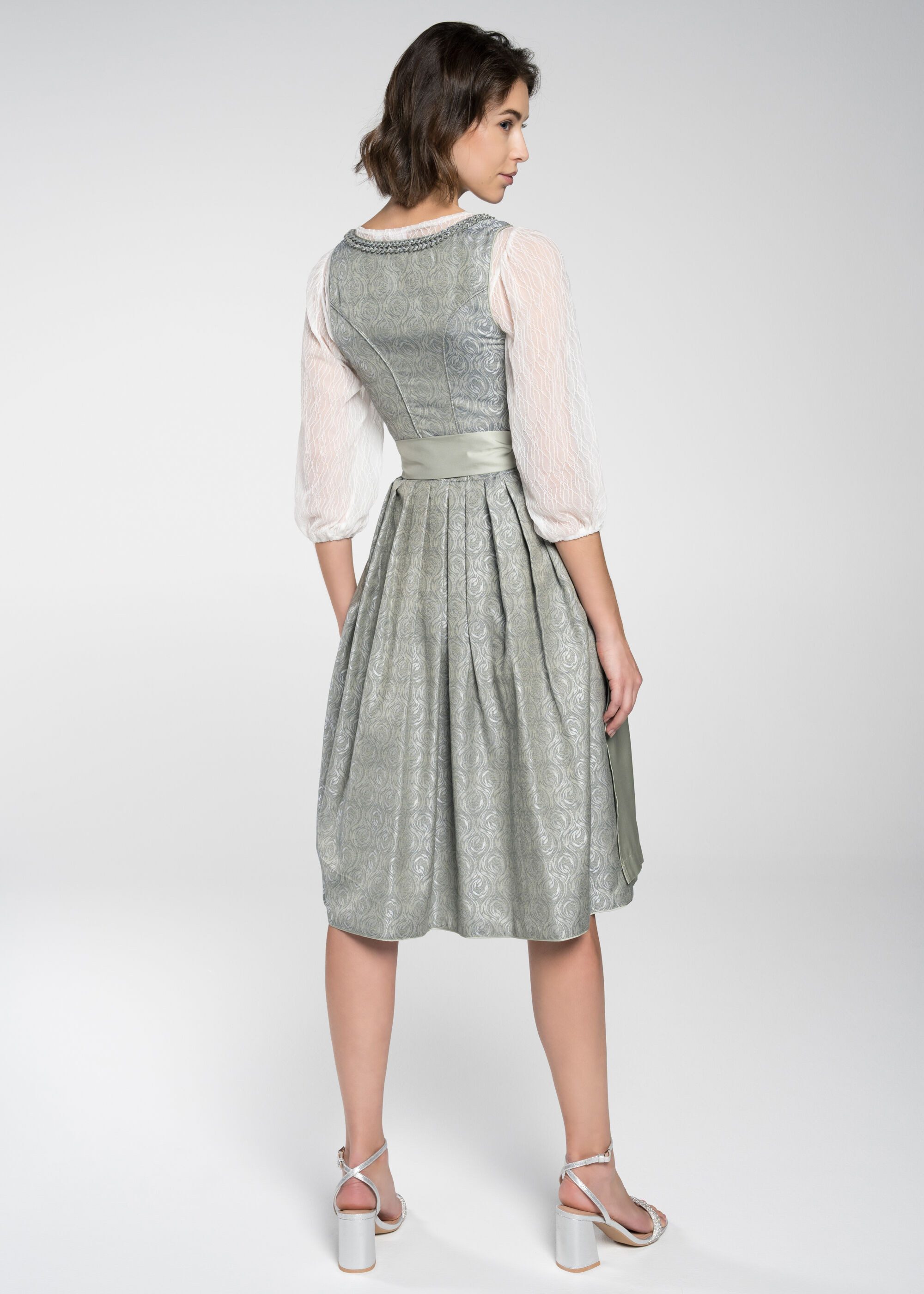 Spieth & Wensky Dirndl Dirndl "Fiore" (1-tlg) Hochwertiges Dirndl unseres Purple Labels