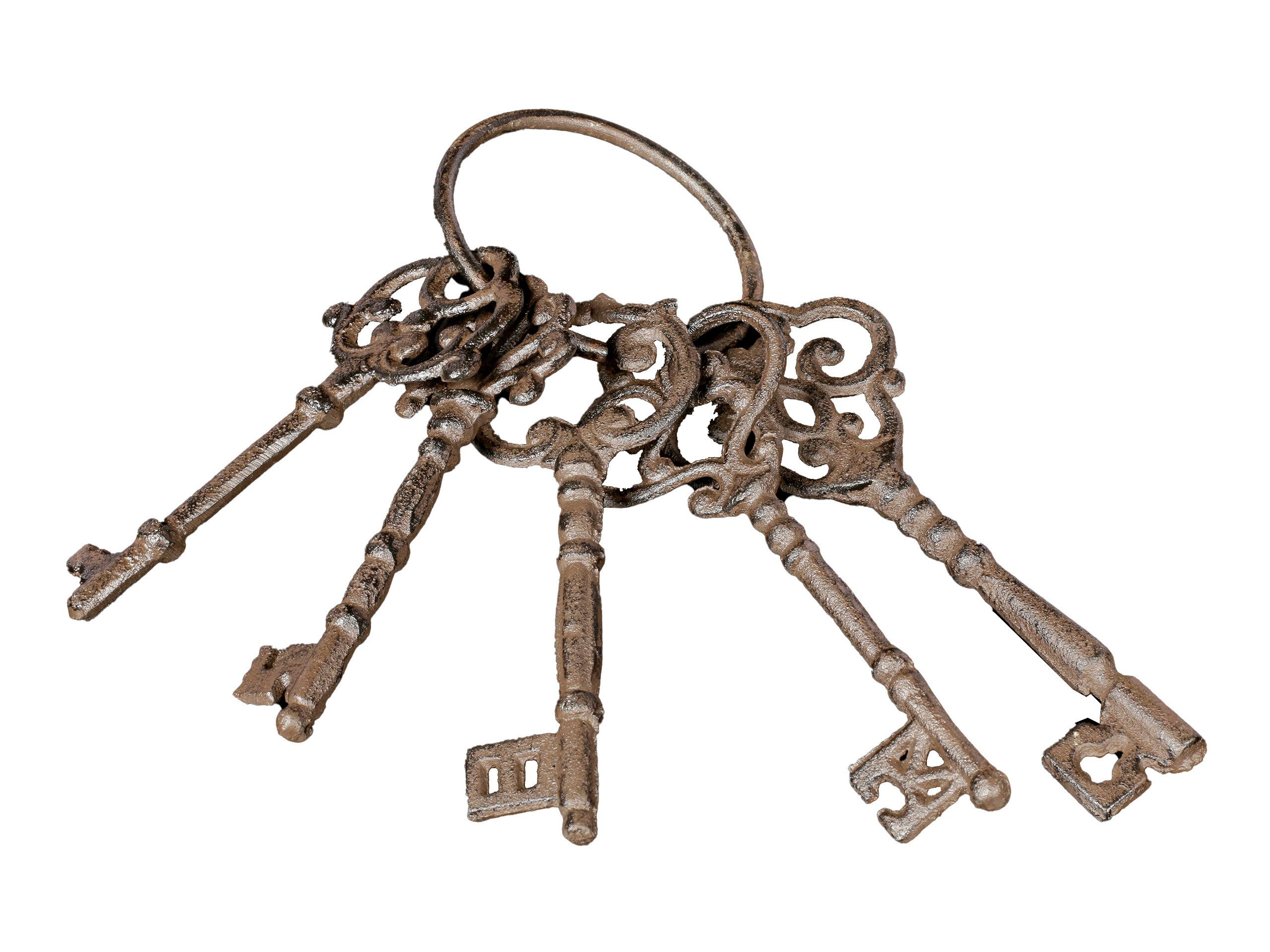 Figuren Shop GmbH Dekoobjekt Mittelalter Schlüsselbund - Dungeon Keys - Fan günstig online kaufen