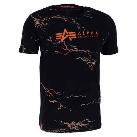 Alpha Industries T-Shirt Lightning AOP T (1-tlg)
