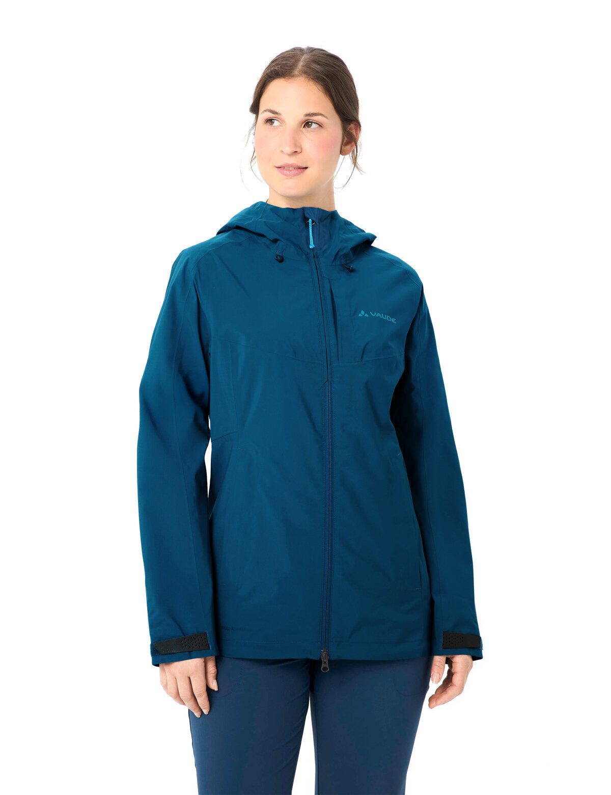 VAUDE Outdoorjacke Women's Elope Jacket III (1-St) Damen Wanderjacke gegen Wind und Wetter