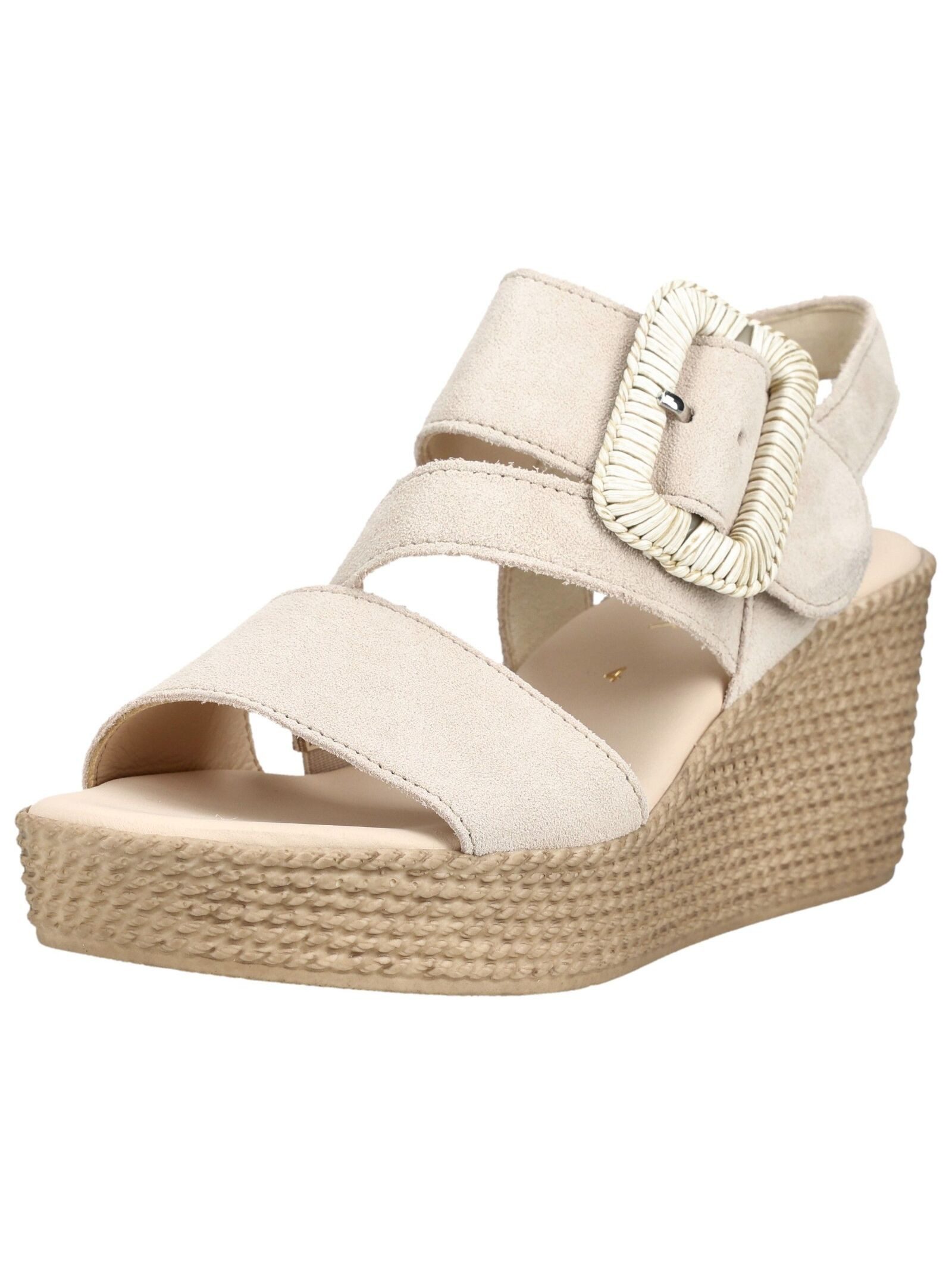 Gabor Gabor Sandalen Veloursleder Keilsandalette günstig online kaufen