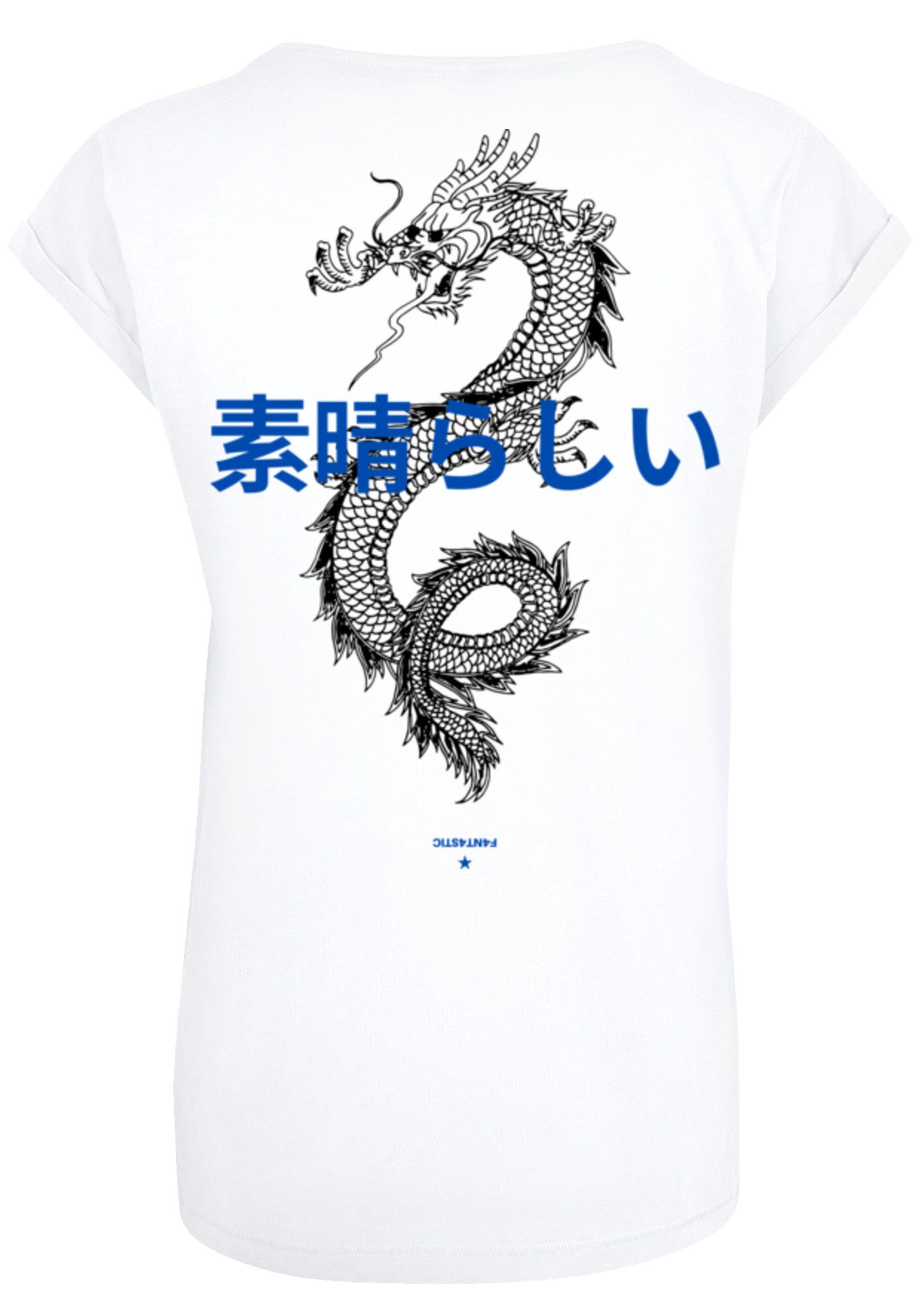 170 Dragon und F4NT4STIC Drache SIZE Größe Model trägt M Das T-Shirt Print, PLUS Japan ist cm