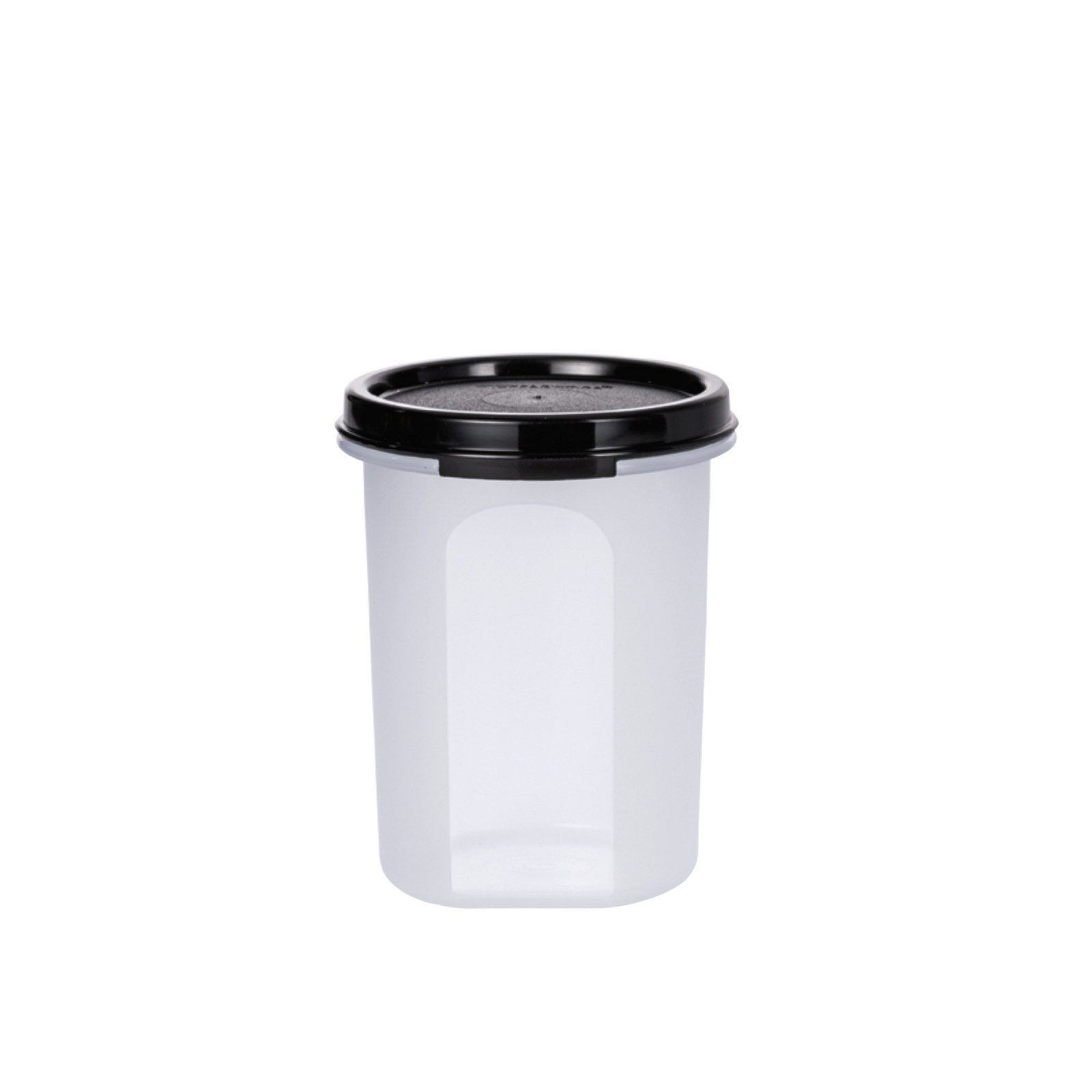 TUPPERWARE Vorratsdose Tupperware Circular 440 ml schwarz Eidgenosse rund, Bonboniere