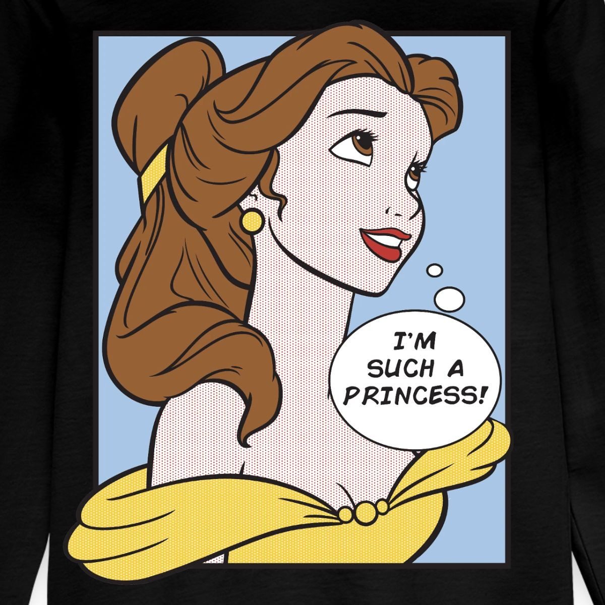 Spreadshirt T-Shirt Belle I'm Such A Princess Kinder Premium Langarmshirt (1-tlg)