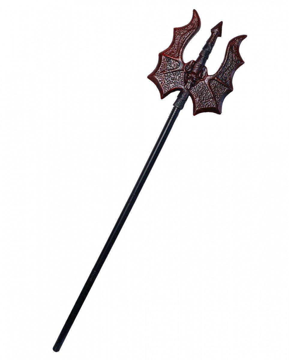 Horror-Shop Blaster Teuflischer Dämonen Dreizack Zubehör 120cm