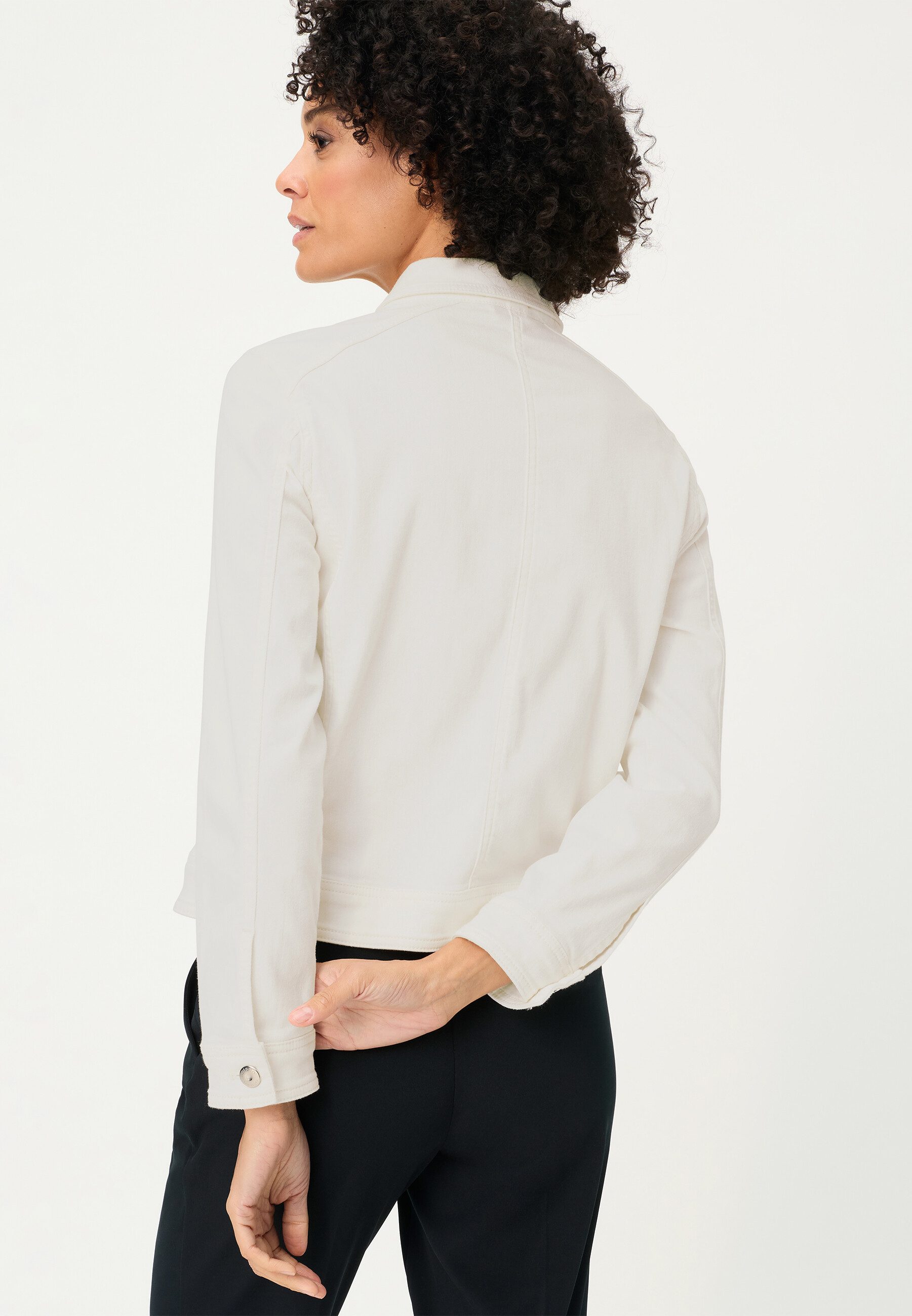 Olsen Kurzblazer Jacke mit Brusttaschen