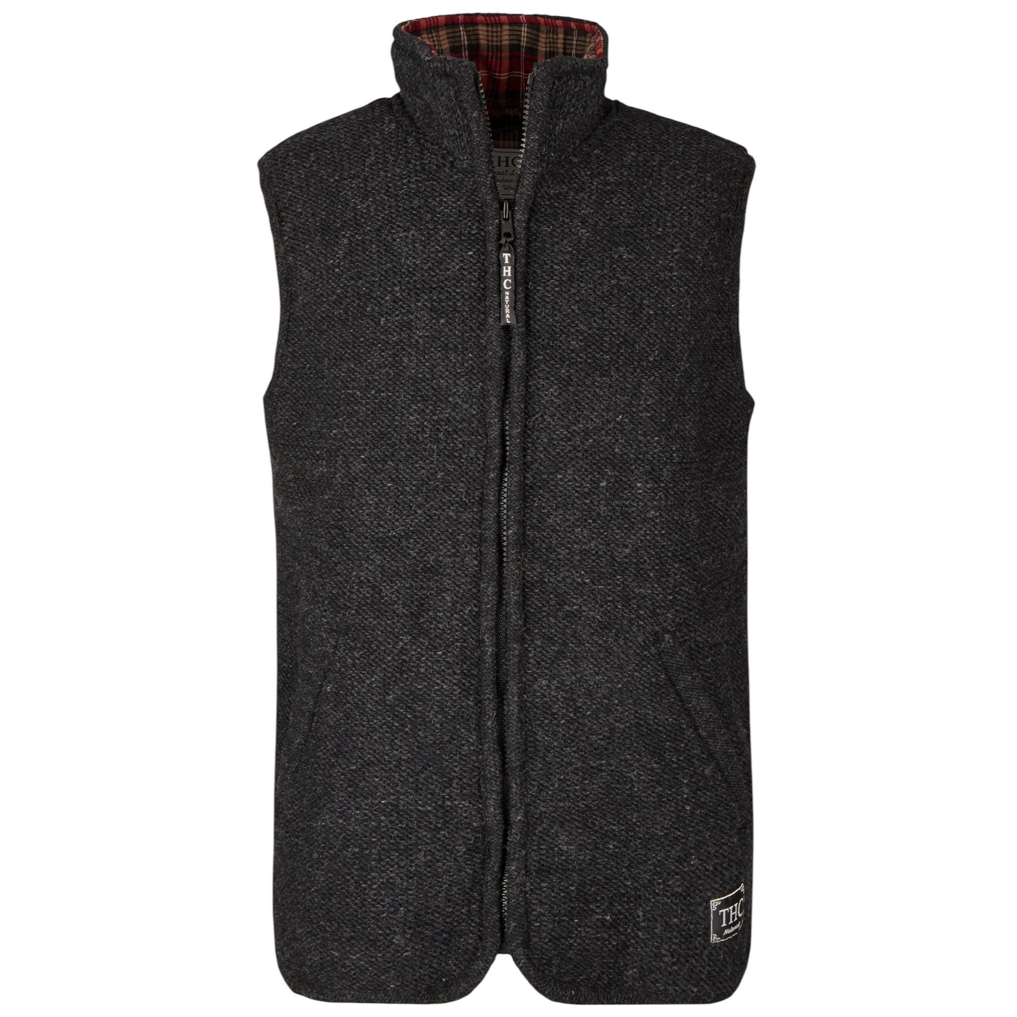 THC Natural Line Strickweste THC Schafwoll günstig online kaufen