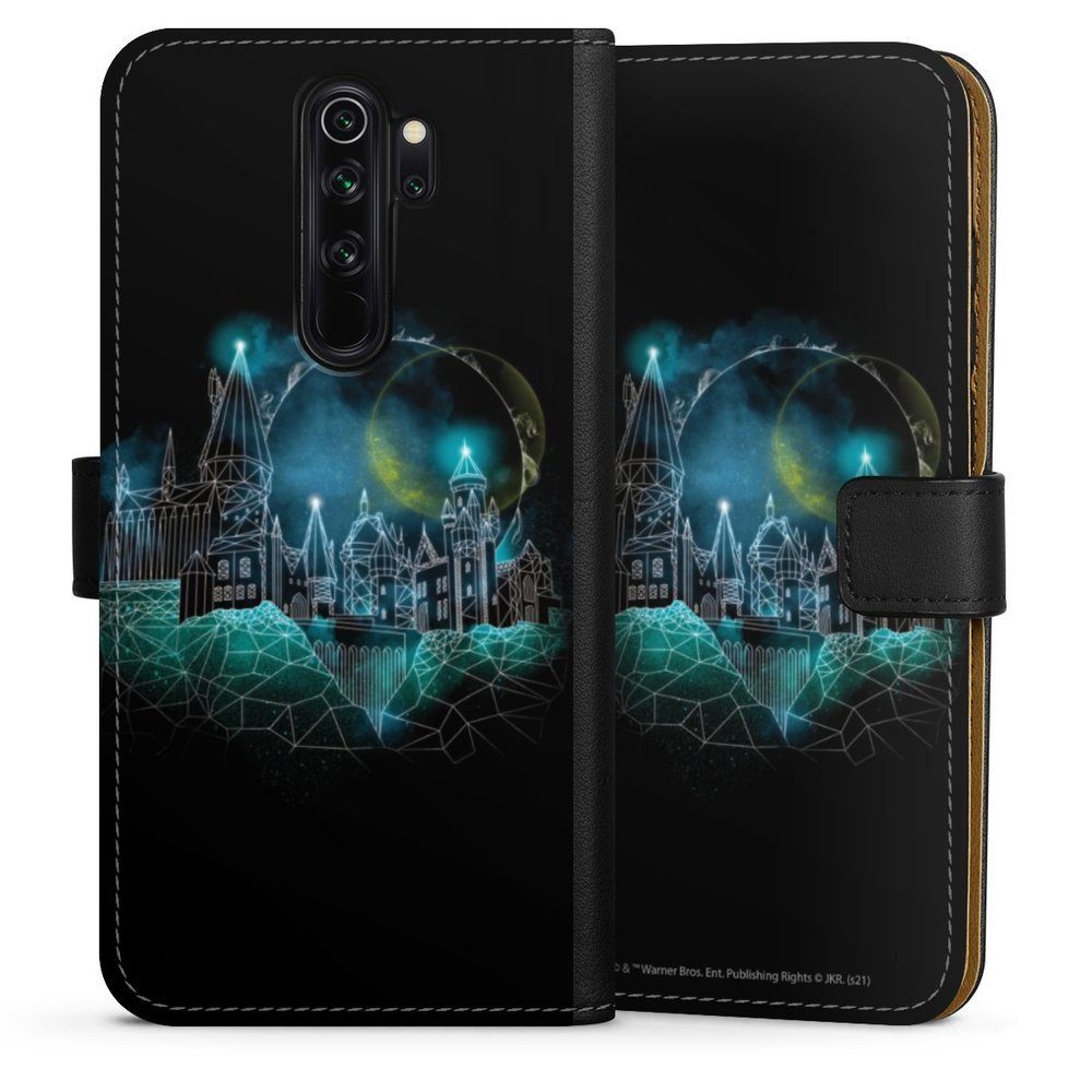 DeinDesign Handyhülle Harry Potter Hogwarts Schloss Hogwarts Castle, Xiaomi  Redmi Note 8 Pro Hülle Handy Flip Case Wallet Cover