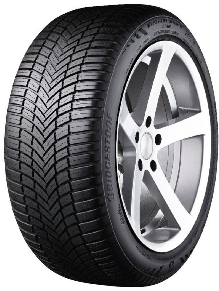 Bridgestone Ganzjahresreifen A-005 EVO, 1-St., in verschiedenen  Ausführungen erhältlich, Beste Bremsleistung auf Nässe