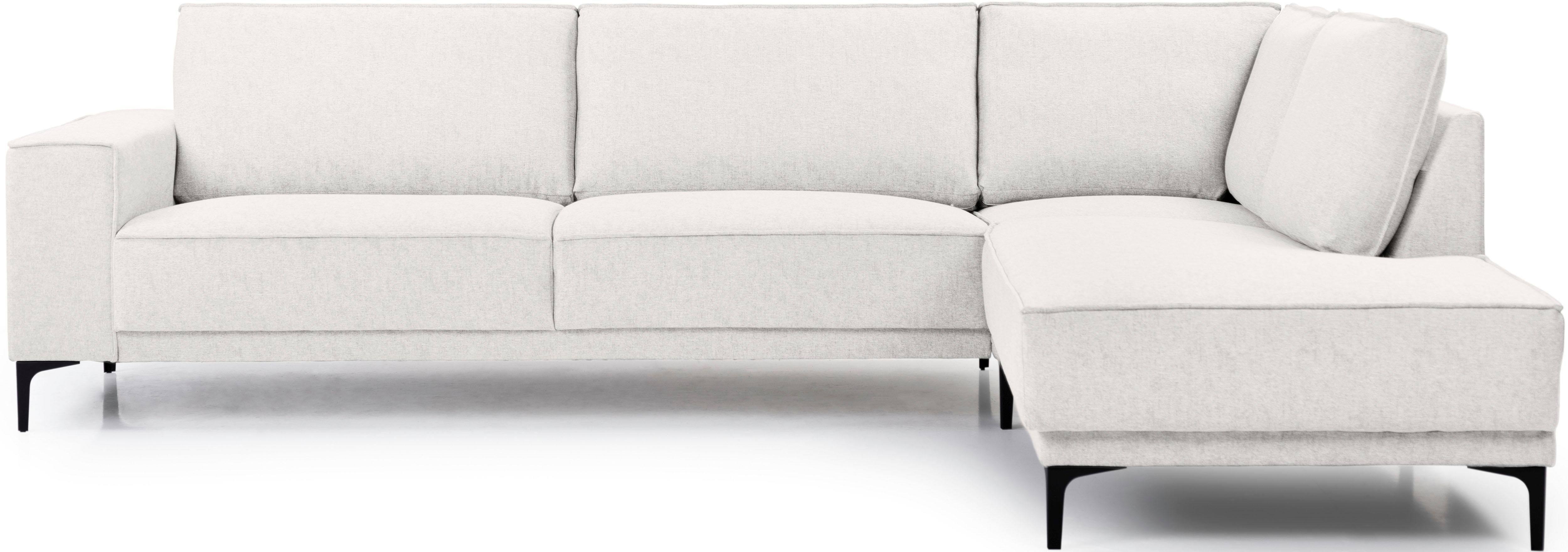 Places of Style Ecksofa Oland 289 cm, L-Form, im zeitlosem Design und hochwertiger Verarbeitung