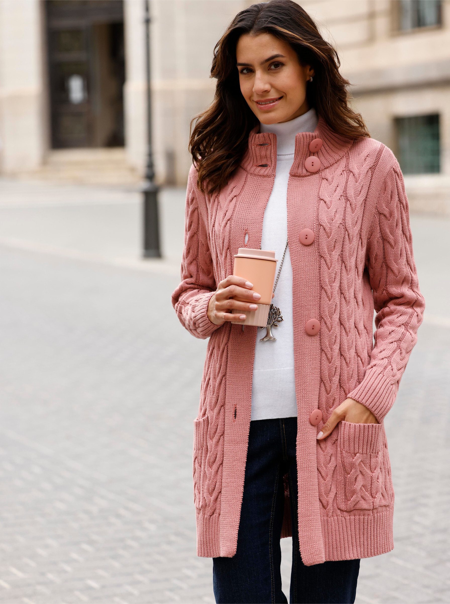 Witt Strickjacke Longstrickjacke . günstig online kaufen