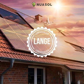 NuaSol 10x/50x/100x A2 Dachhaken für Photovoltaik Solarmodule Balkonkraftwerk Solarmodul-Halterung, (Set, 10-tlg)