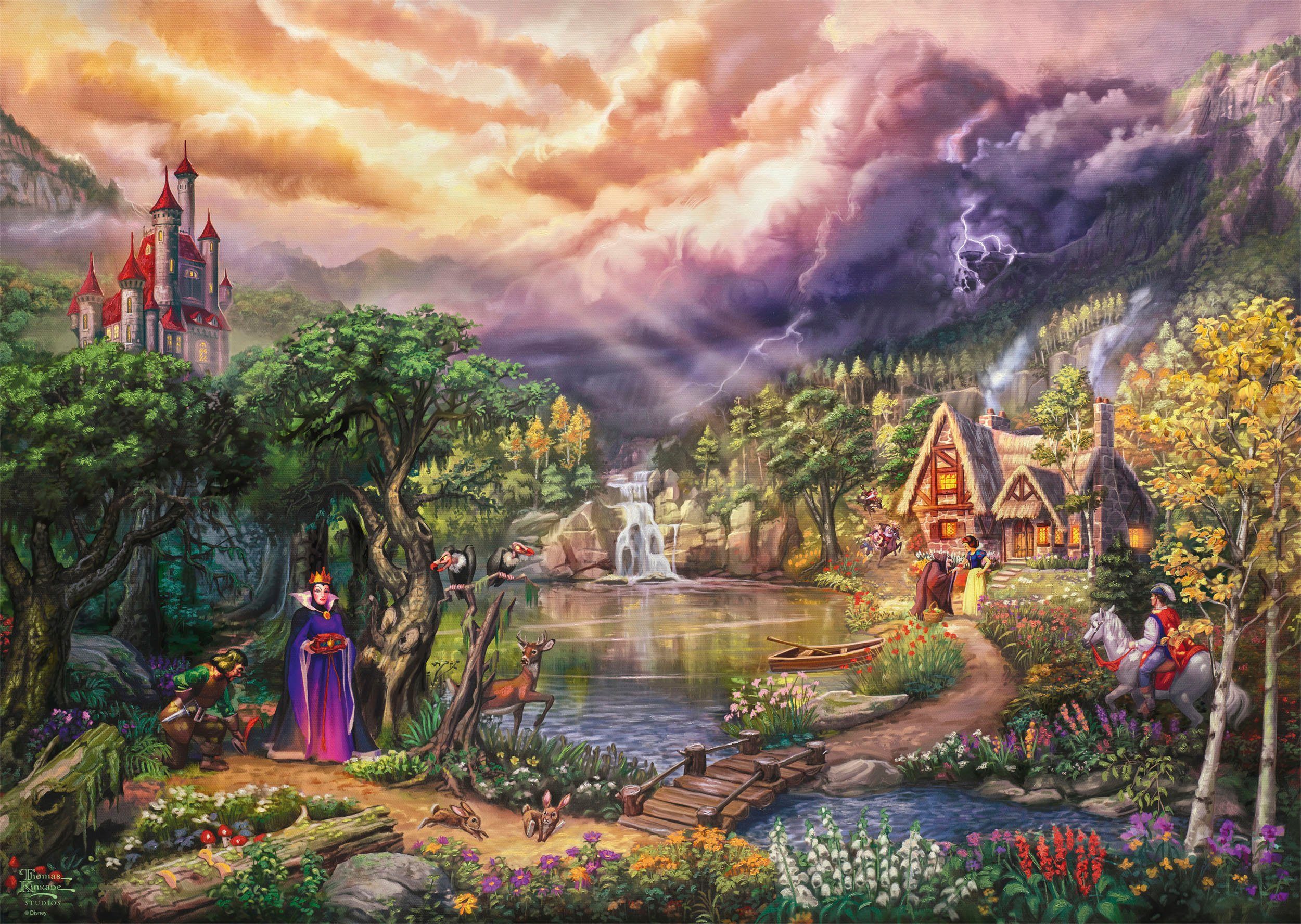Schmidt Spiele Puzzle Disney, Snow White and the Queen von Thomas Kinkade, günstig online kaufen
