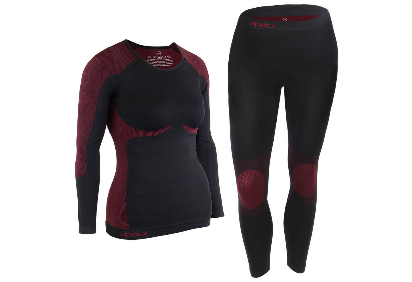 ALPIDEX Thermounterwäsche-Set ALPIDEX Damen Funktionsunterwäsche