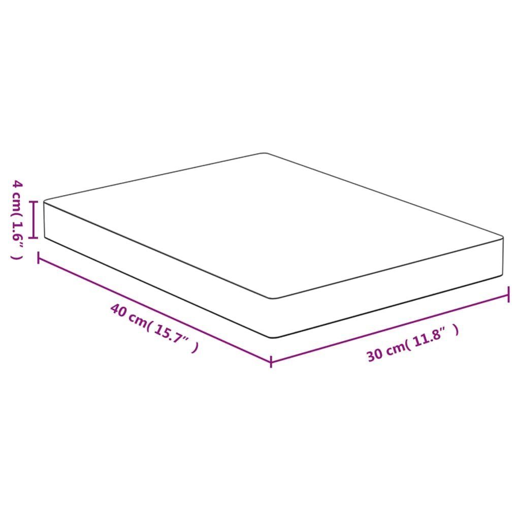 cm vidaXL Schneidebrett 0 Bambus, 30x40x4 Schneidebrett