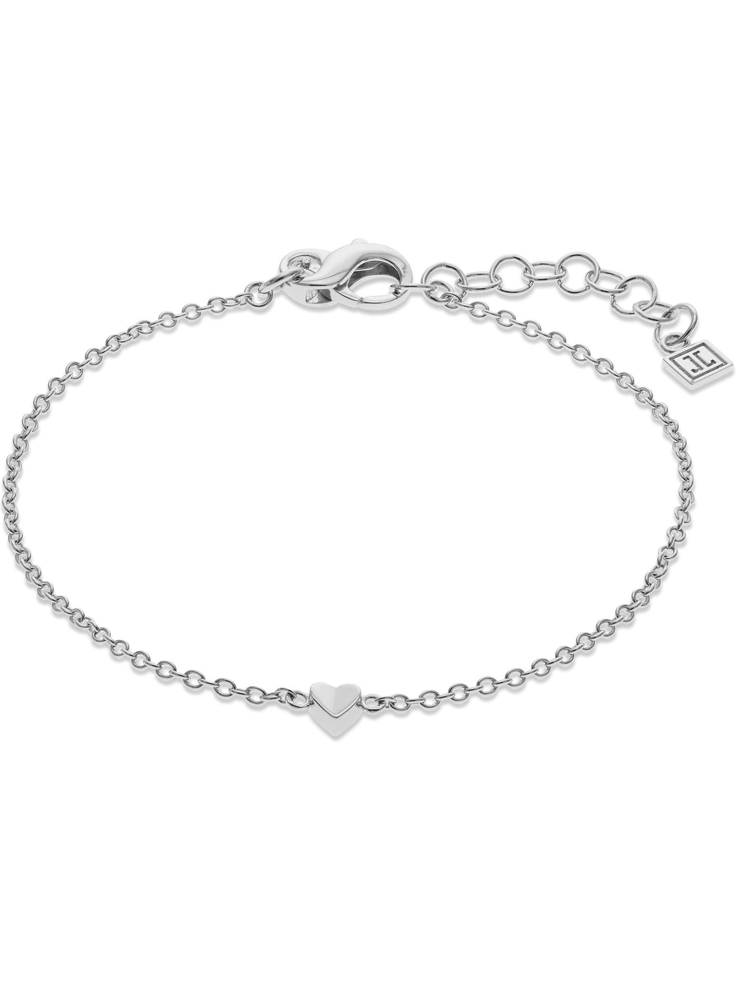 JETTE Armband JETTE Damen-Armband 925er Silber, recycelt Herz, DIAMOND