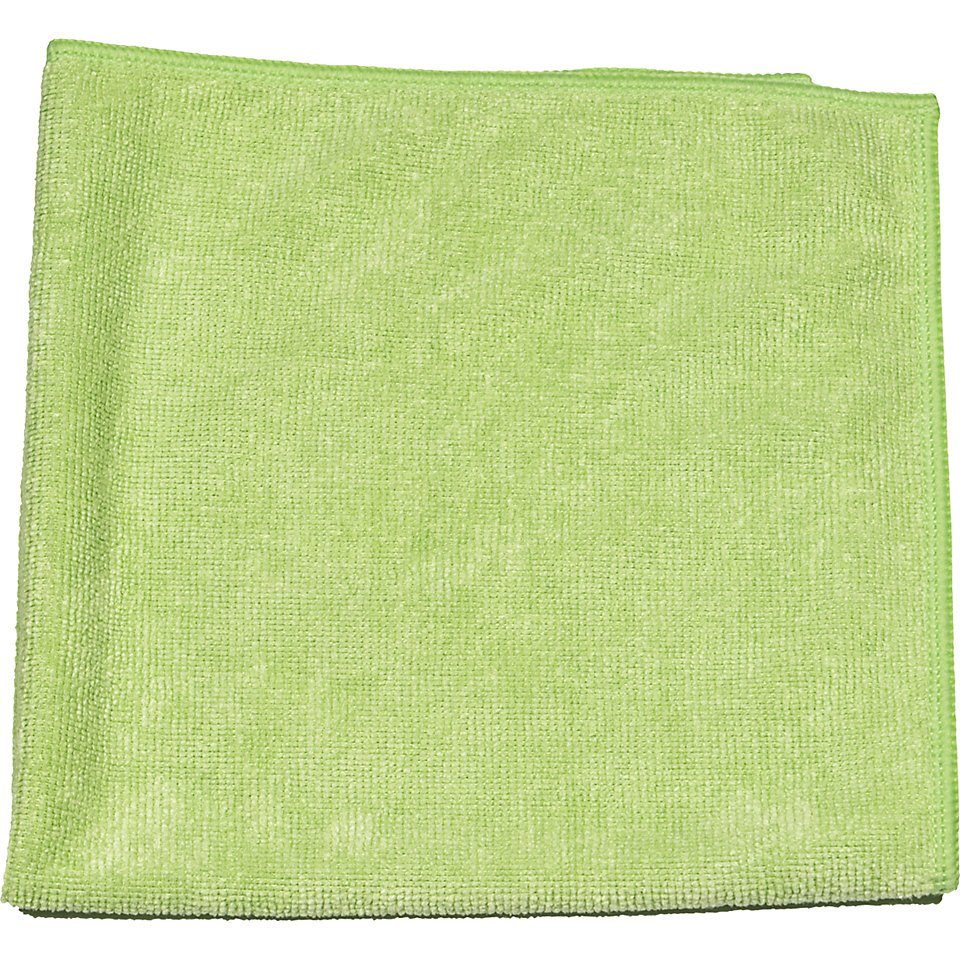kaiserkraft Reinigungstücher (80% Polyester, 20% Polyamid, 40,00, Länge: 400 mm x Breite: 400 mm grün)