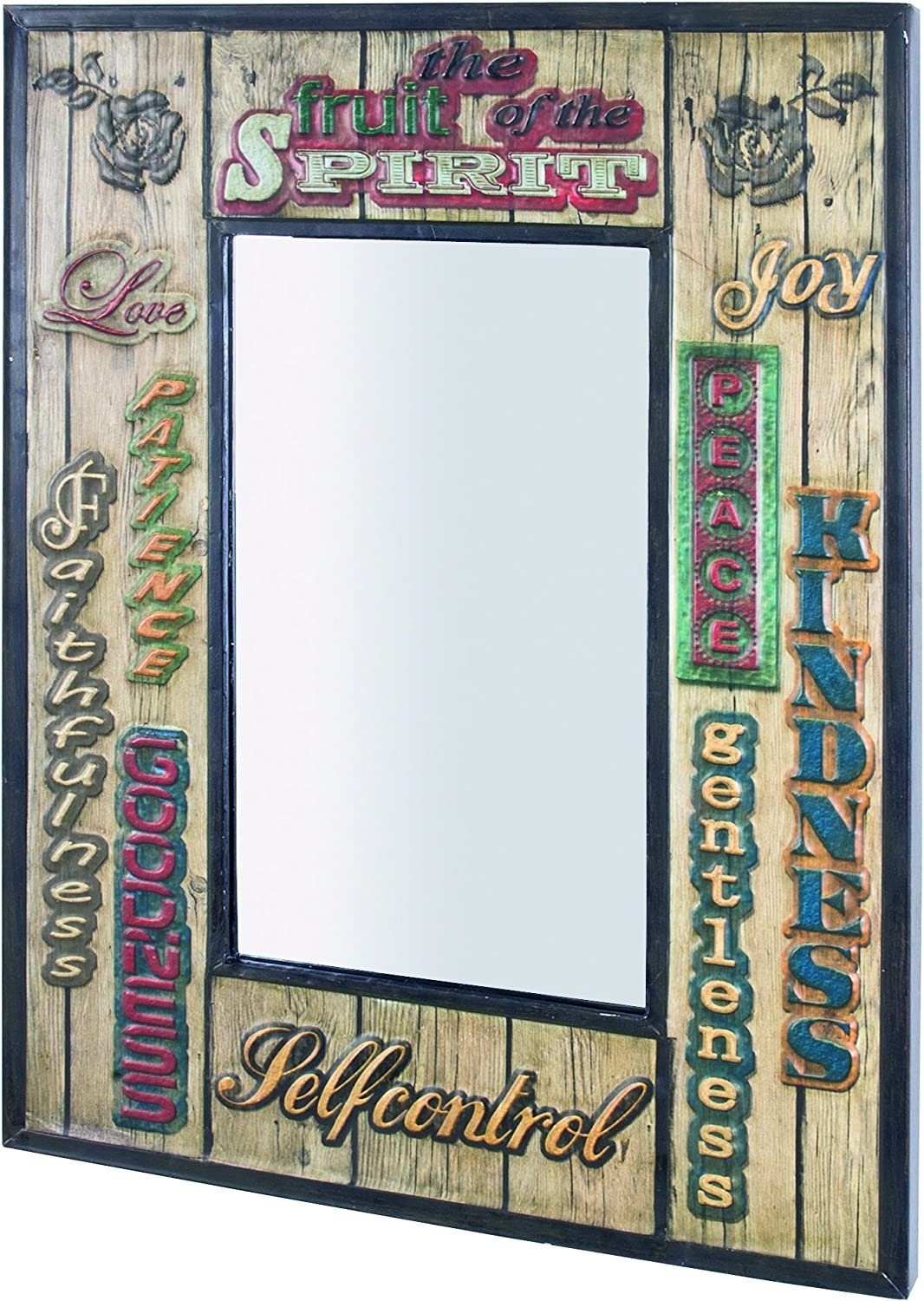 HAKU Spiegel HAKU Möbel Spiegel - bunt - H. 70cm x B. 52cm (1 Stück)