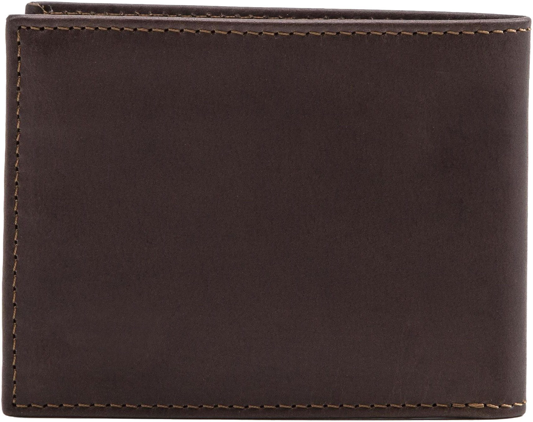 Levi's® Geldbörse LEVI'S® CASUAL CLASSICS HUNTE COIN BIFOLD - BATWIN, mit Münzfach, aus Rindnappaleder