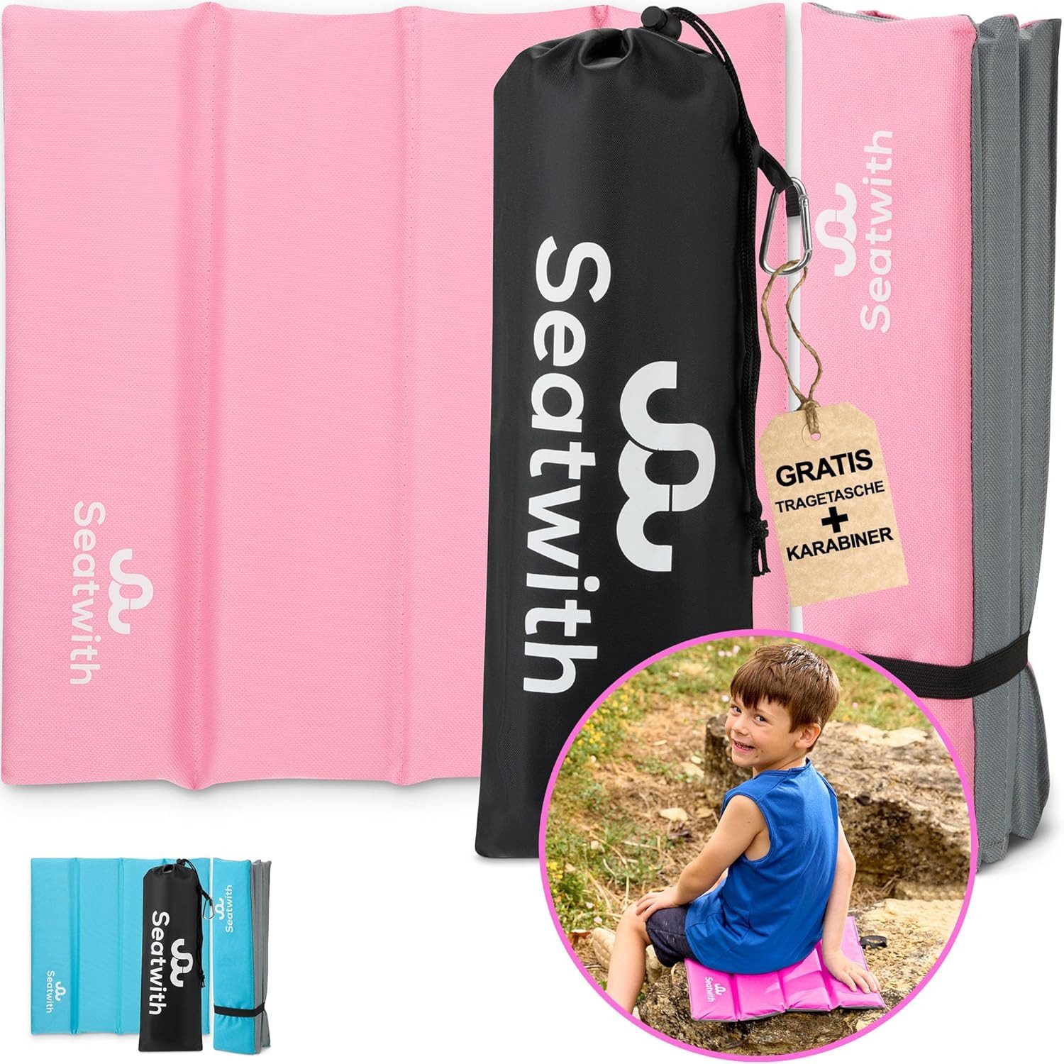 Seatwith Sitzkissen faltbar - Kinder Outdoor günstig online kaufen