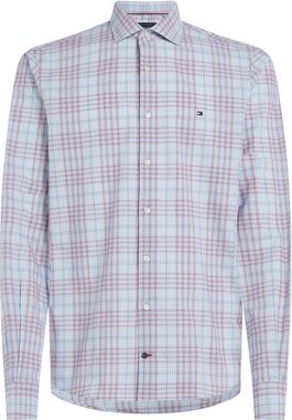 Tommy Hilfiger TAILORED Langarmhemd CL STRETCH GLEN CHECK SF SHIRT