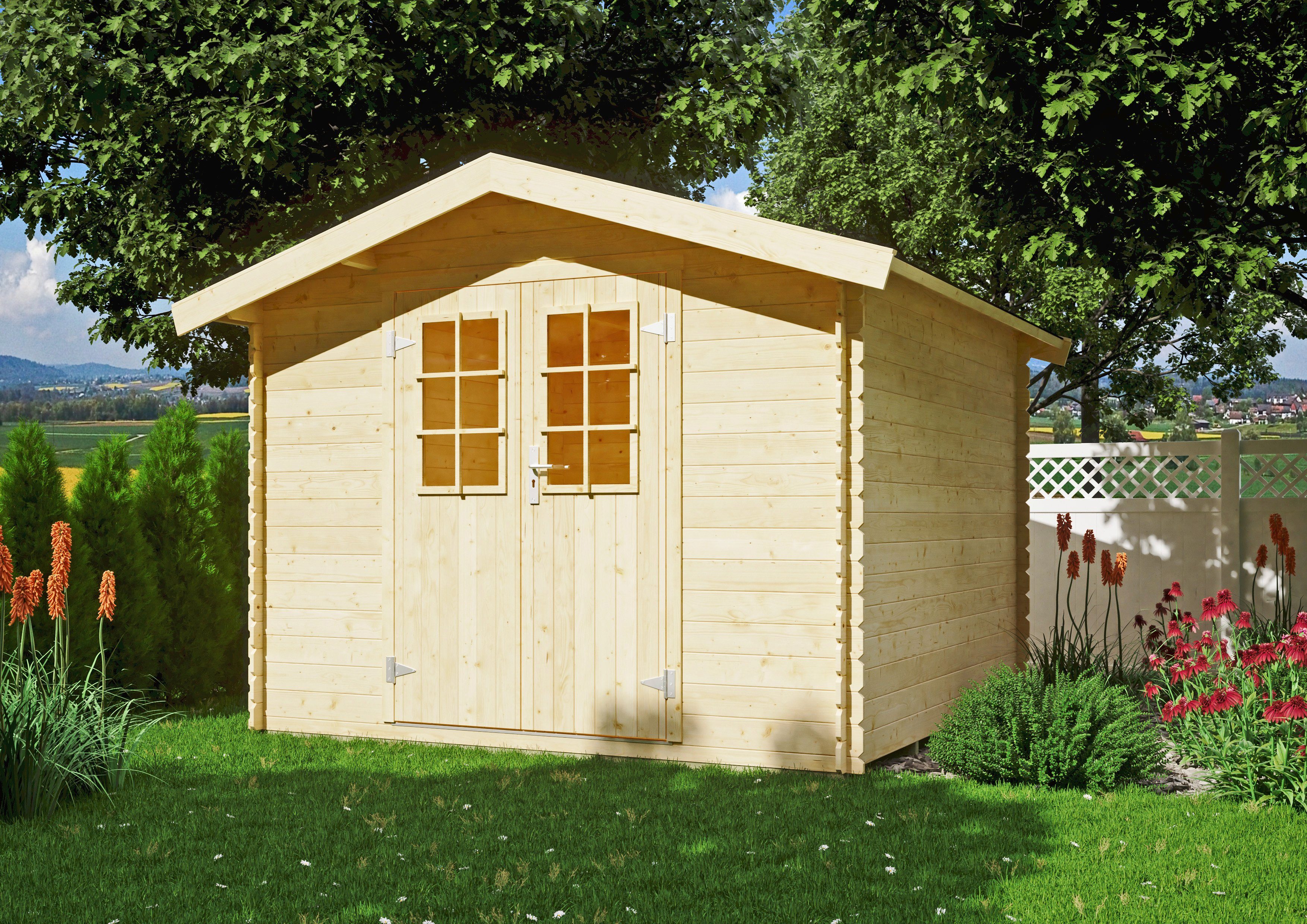 Kiehn-Holz Gartenhaus "Mellenberg 4" günstig online kaufen