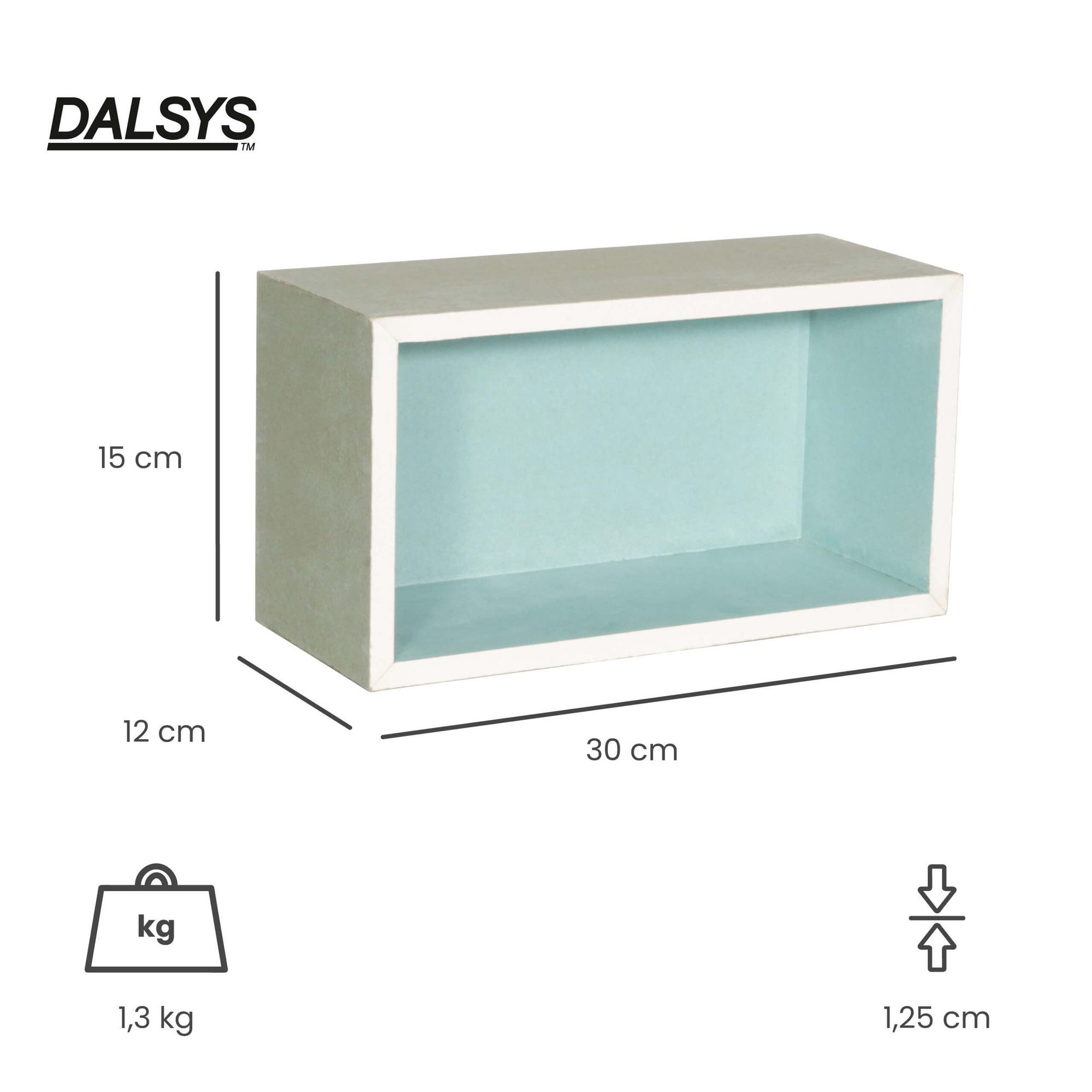 Dalsys Duschregal Wandnische Dusche, befliesbar für Bad und Wohnräume, 15 x günstig online kaufen