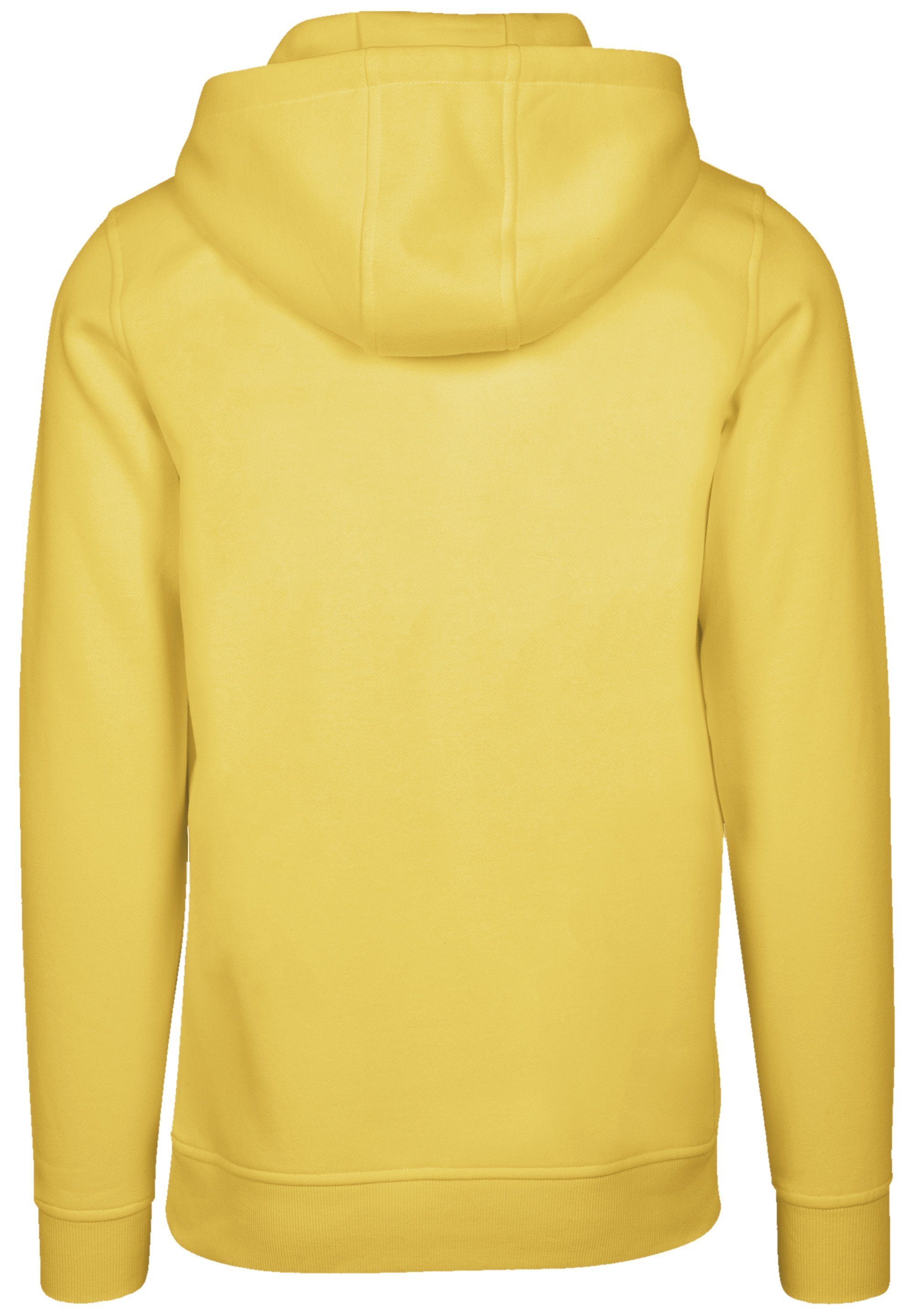 yellow Hoodie, Warm, Bequem taxi Discover Kapuzenpullover F4NT4STIC world the
