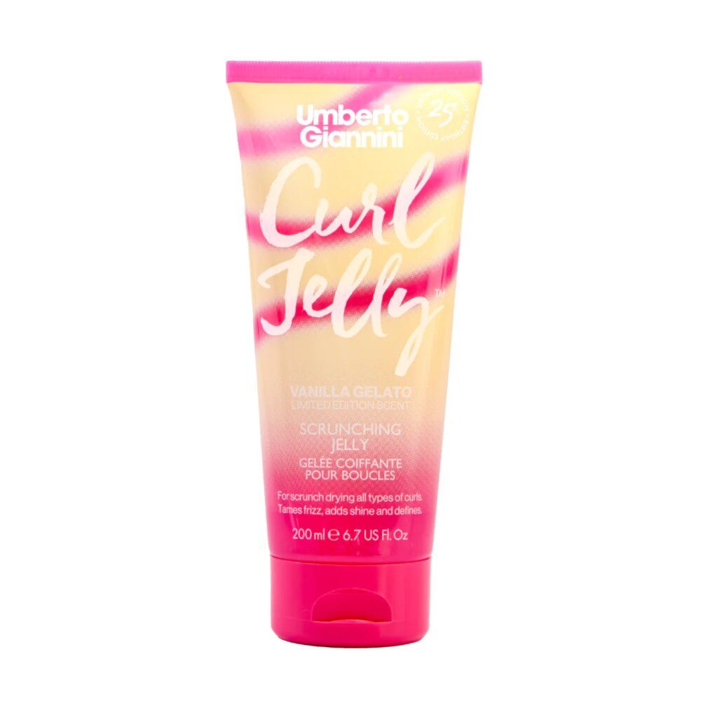 Umberto Giannini Haarpflege-Set, Lockengelee, Haarstyling-Gel, lockendefinierend, mittlerer Halt