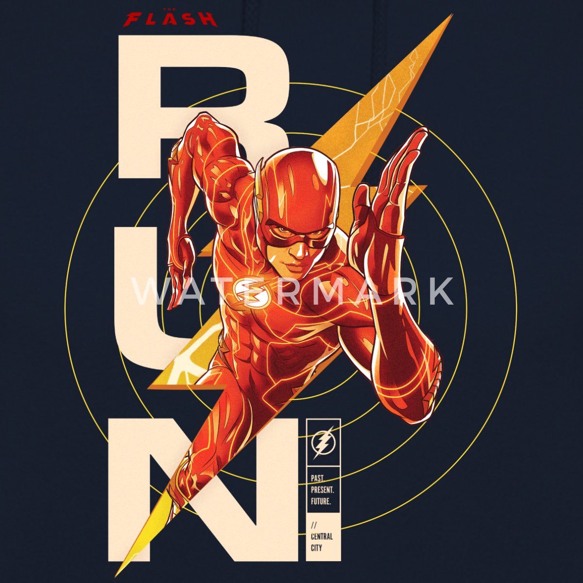 Spreadshirt Hoodie The Flash Speedster RUN Unisex Hoodie (1-tlg)