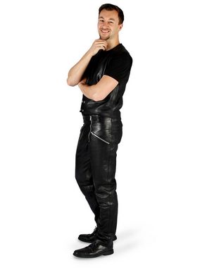 Fetish-Design Lederhose Zunft Lederhose Schwarz