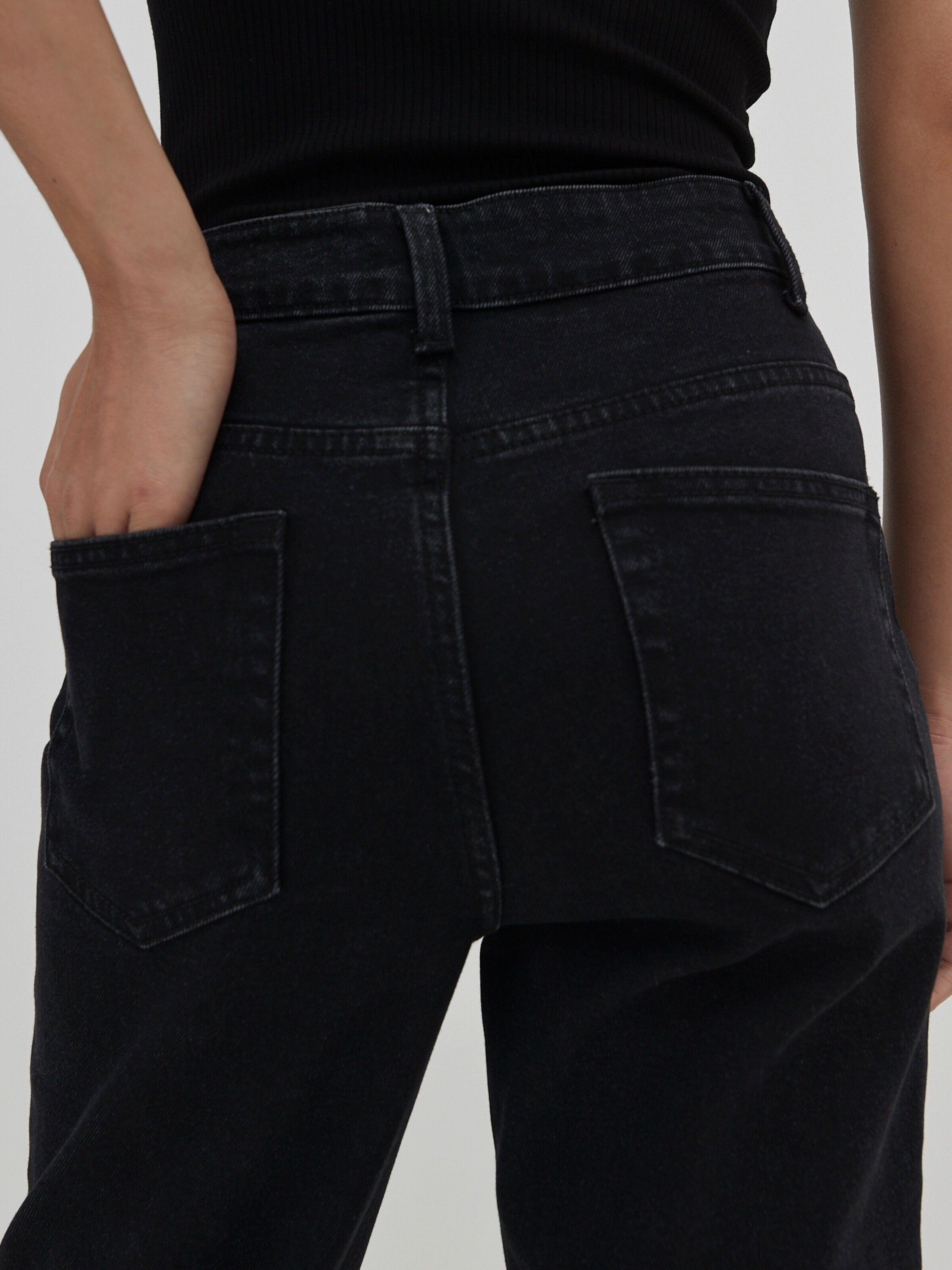 Mirea (1-tlg) EDITED Plain/ohne Details 7/8-Jeans