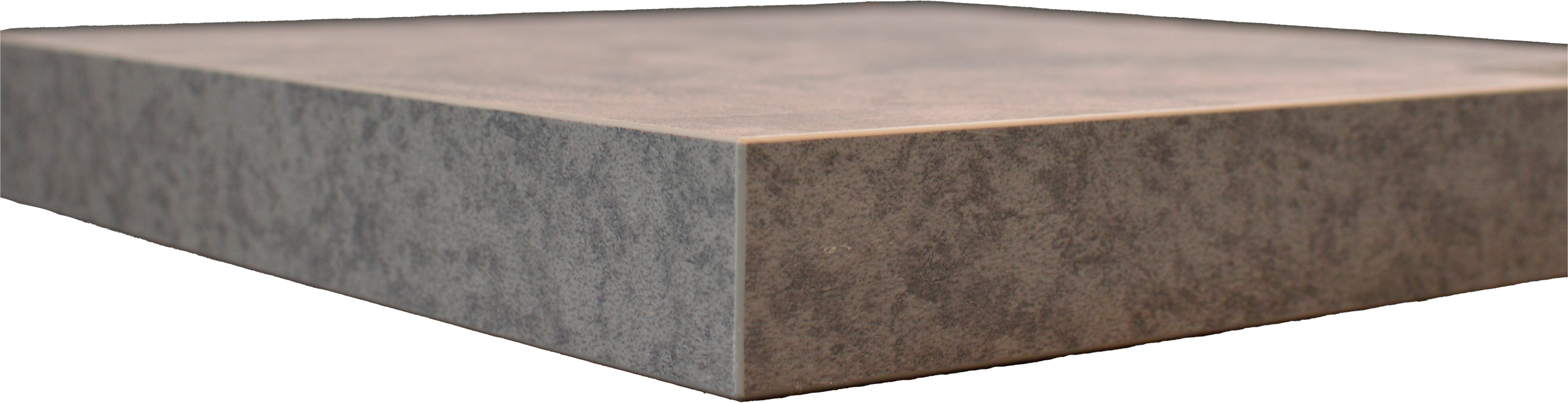 IMPULS KÜCHEN Arbeitsplatte 4 cm stark, in vielen Breiten, passend zu allen Serien, von vier Seiten ummantelt